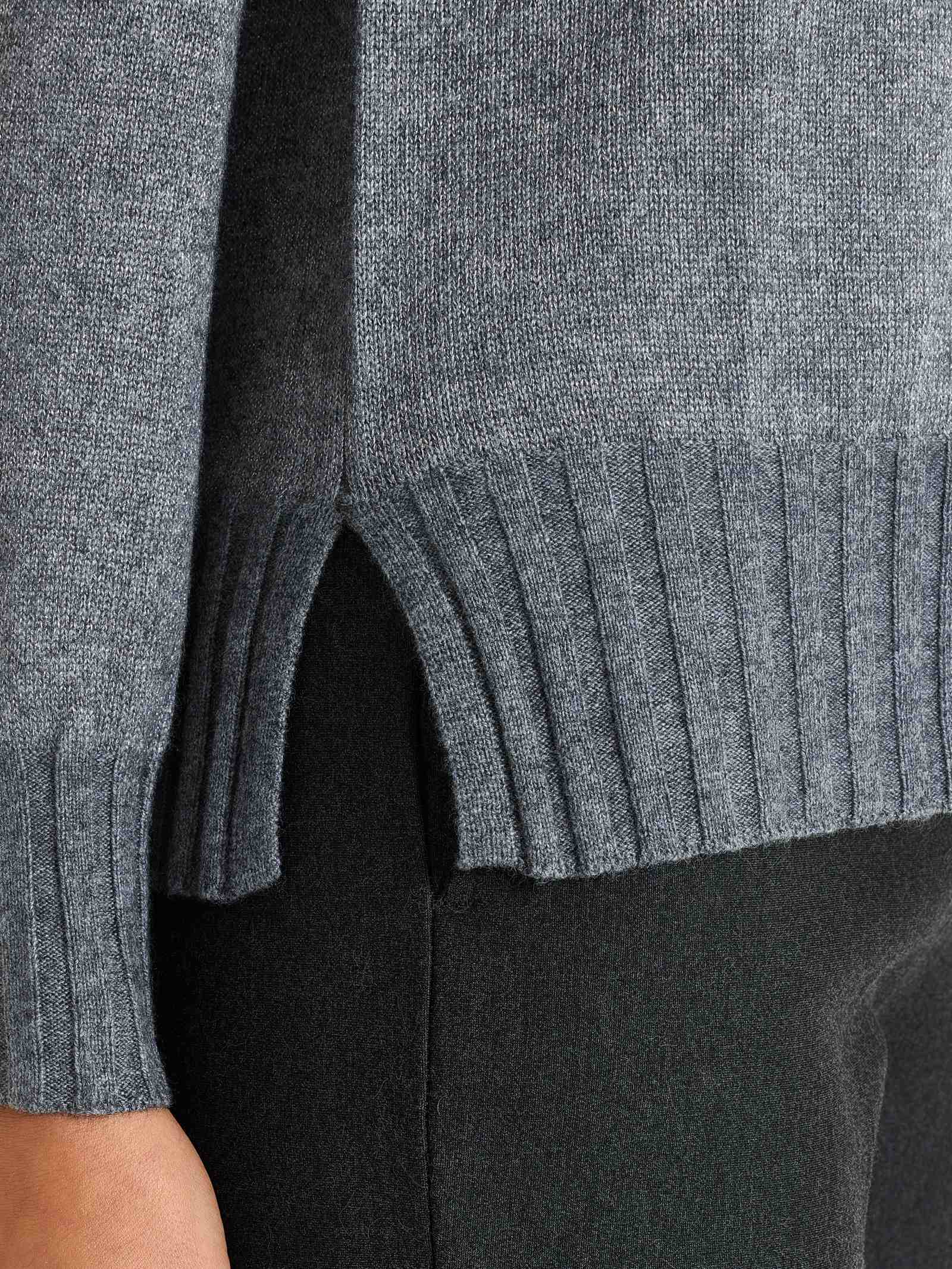 Ragno Four Seasons Cardigan corto Ferro Mel lurex