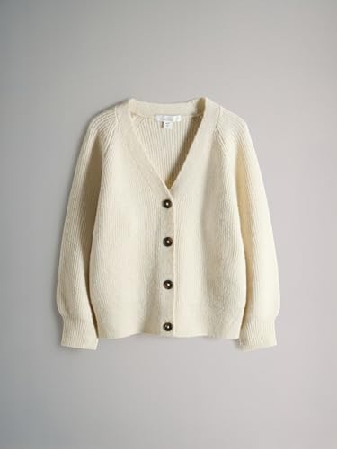 Next The Set cardigan bambina 2 pezzi maglia coste scollo V