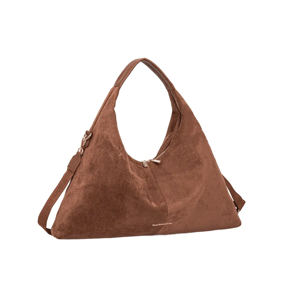 Maria Grazia Severi 9134 Borsa Hobo Scamosciata Grande