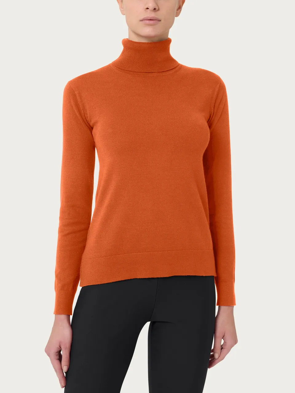 Ragno Four Seasons Dolcevita Rust collo roule skinny
