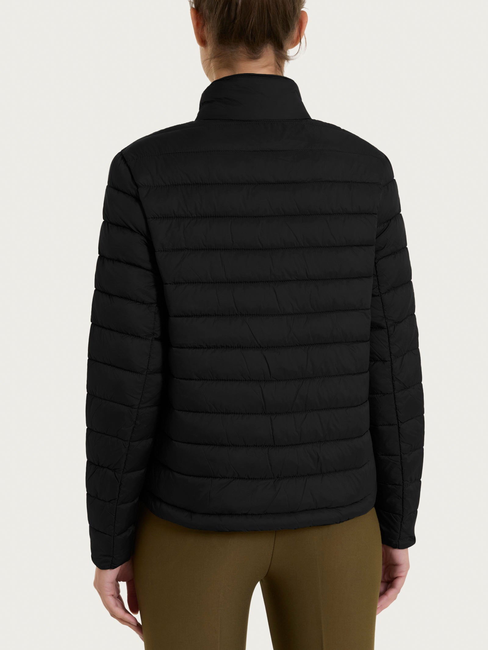 Ragno Vegan Down piumino classico nero donna