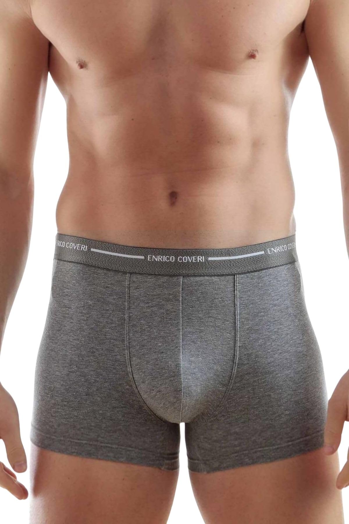 Enrico Coveri Boxer Uomo Cotone Elasticizzato Intimo 4 Pezzi