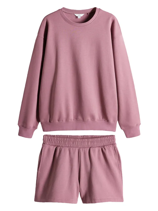 Geo Next The Set completo felpa spalle calate shorts uso quotidiano
