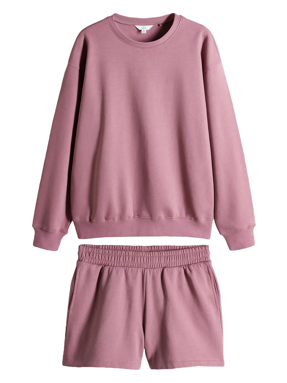 Geo Next The Set completo felpa spalle calate shorts uso quotidiano
