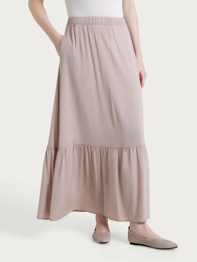 Ragno Viscosa Summer Gonna Voile Stretch Sphinx con tasche