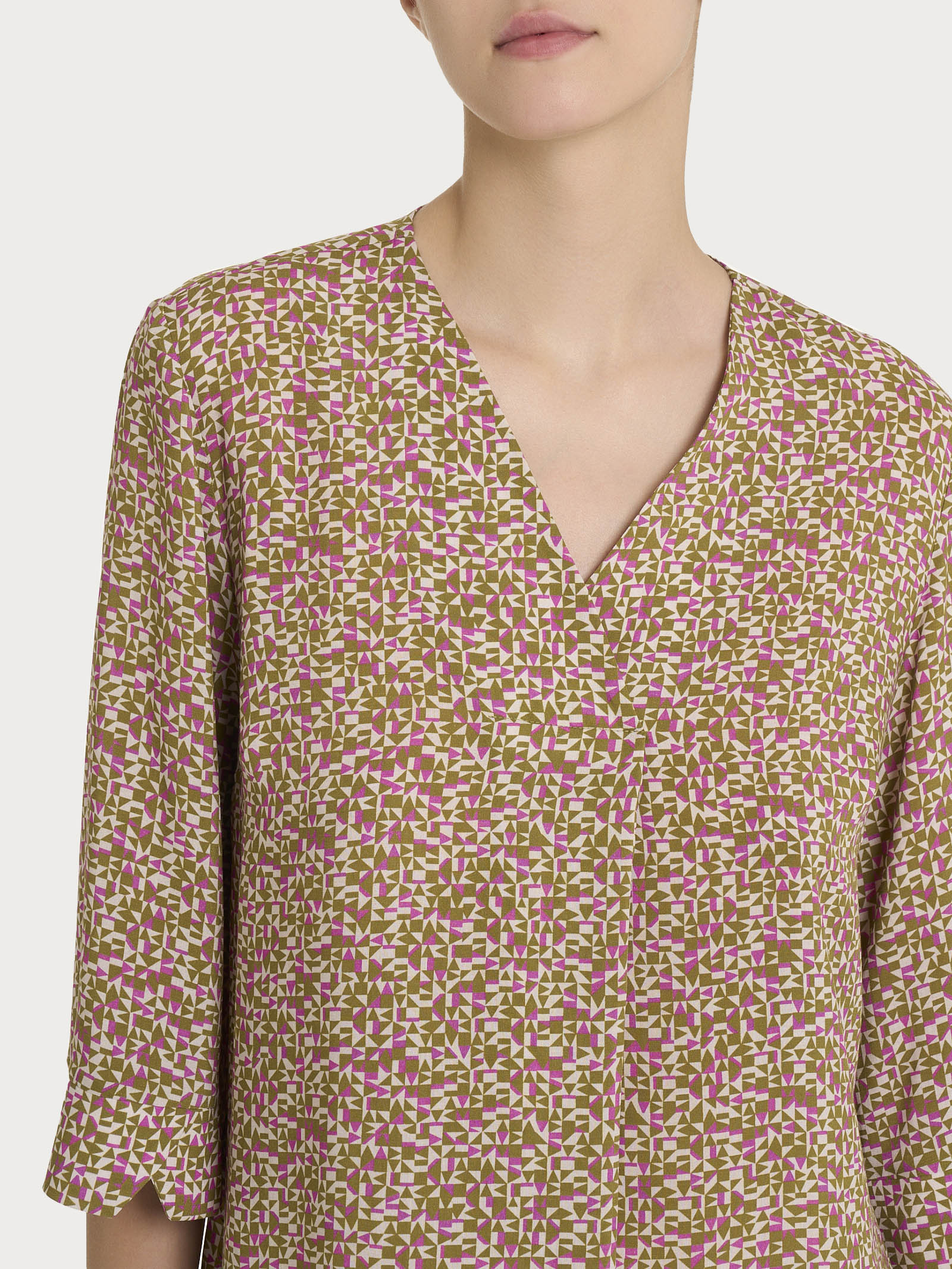 Ragno Ecoseta blusa donna Cattleya manica 3/4