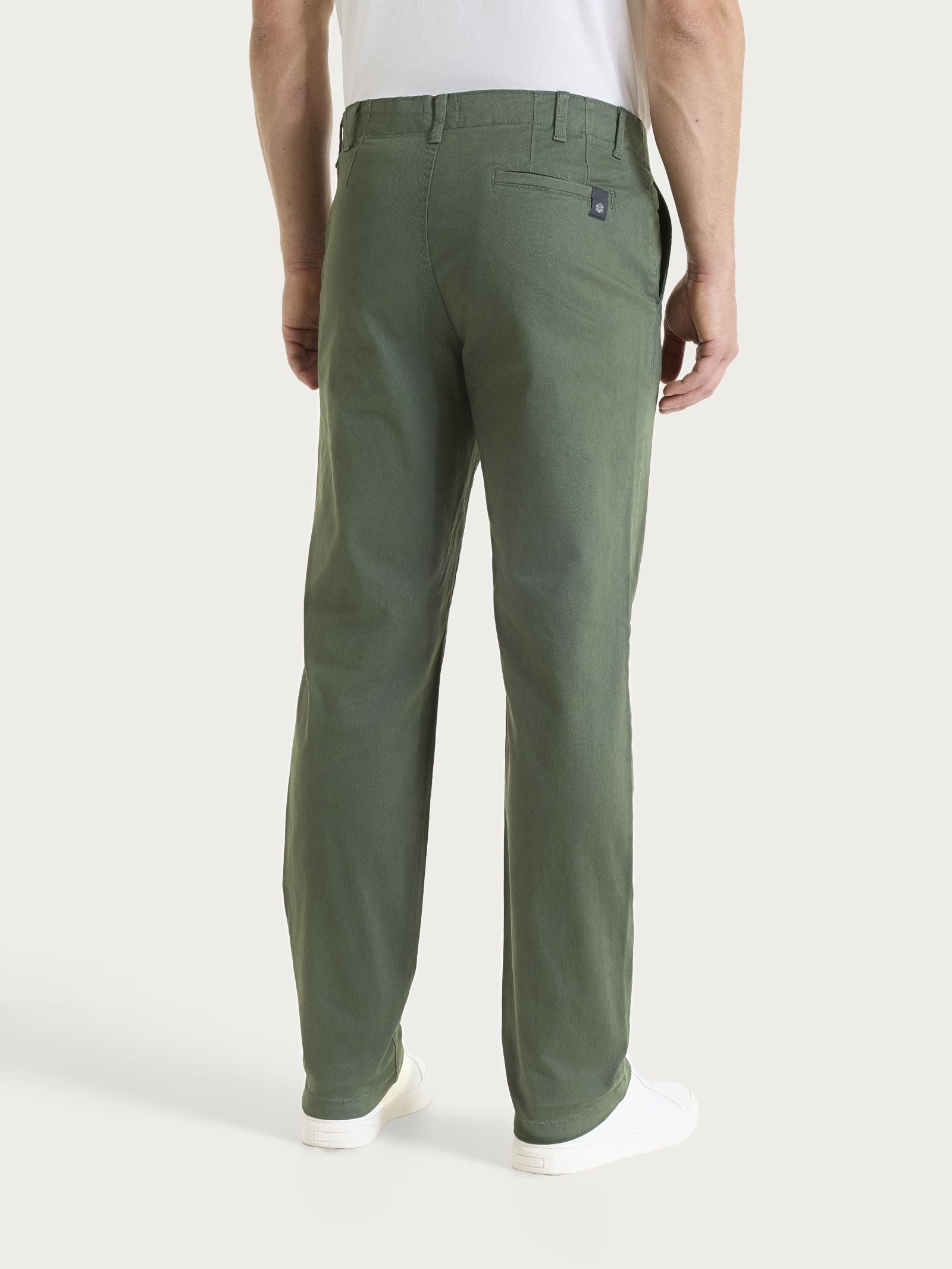 Ragno Raw Twill Pantalone Chino uomo Deep Green