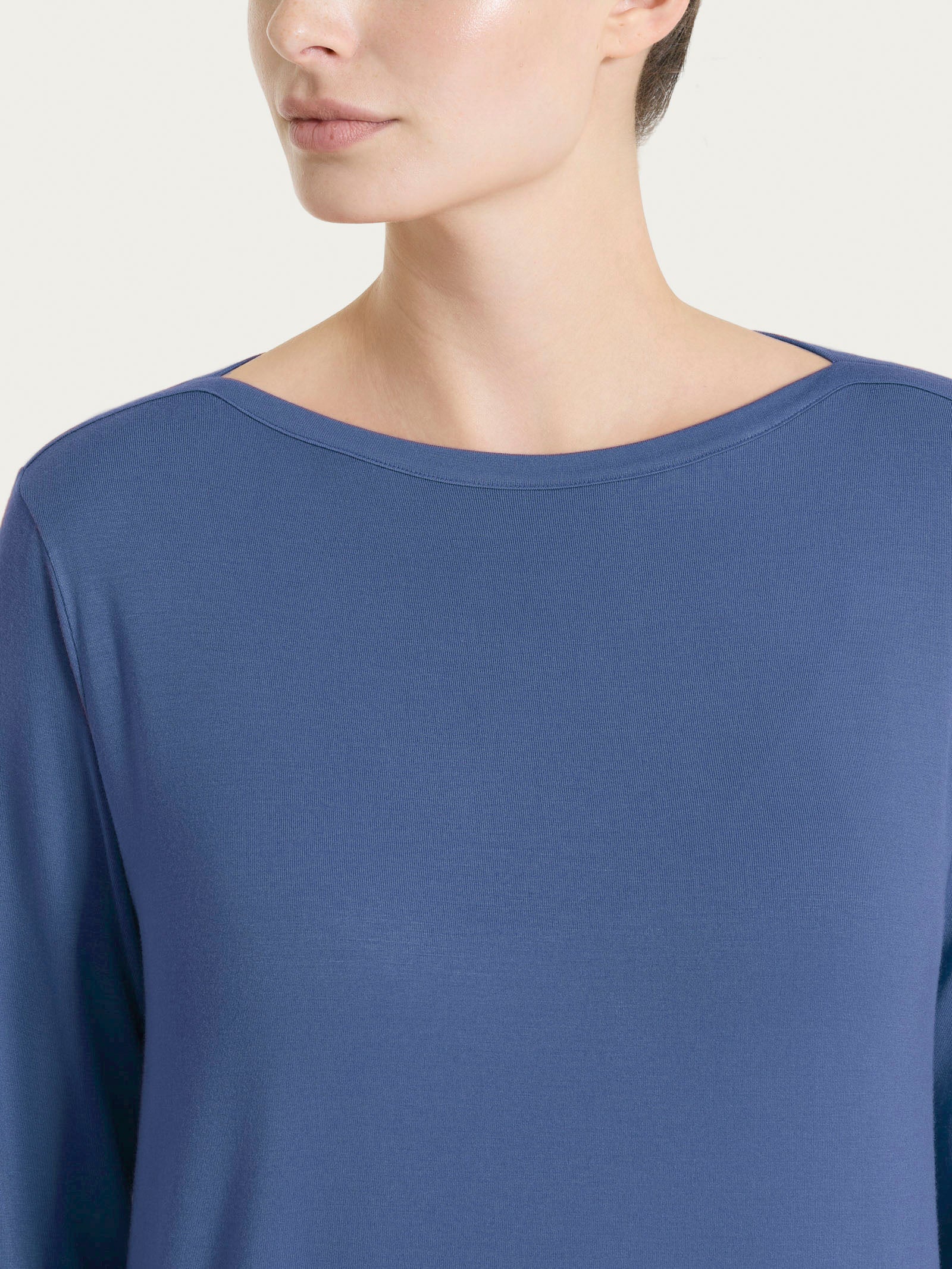 Ragno Viscosa Summer maglietta manica 3/4 blu Oceana