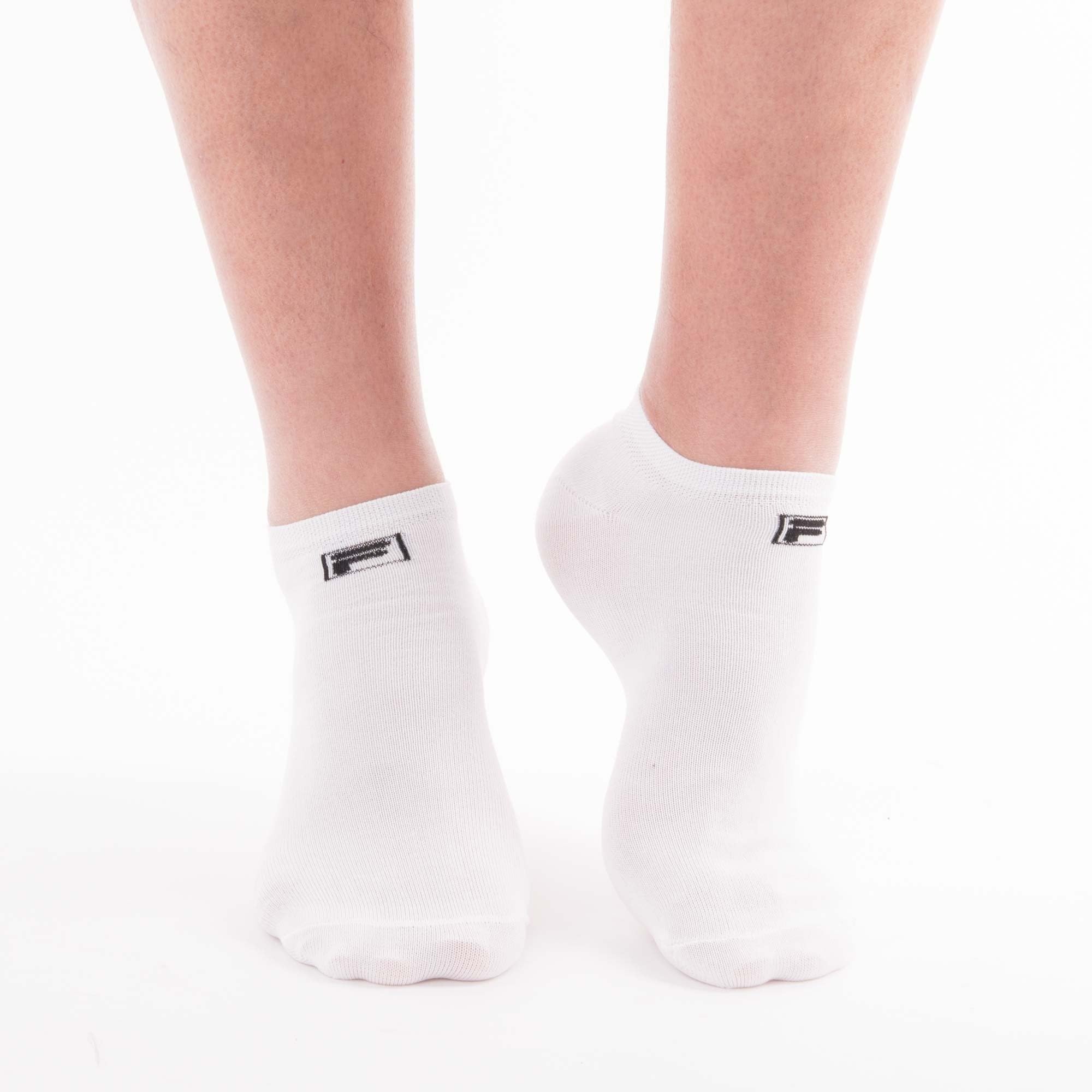 Lady C Fantasmini Cotone Sneakers Bianco 35-38 3 Paia
