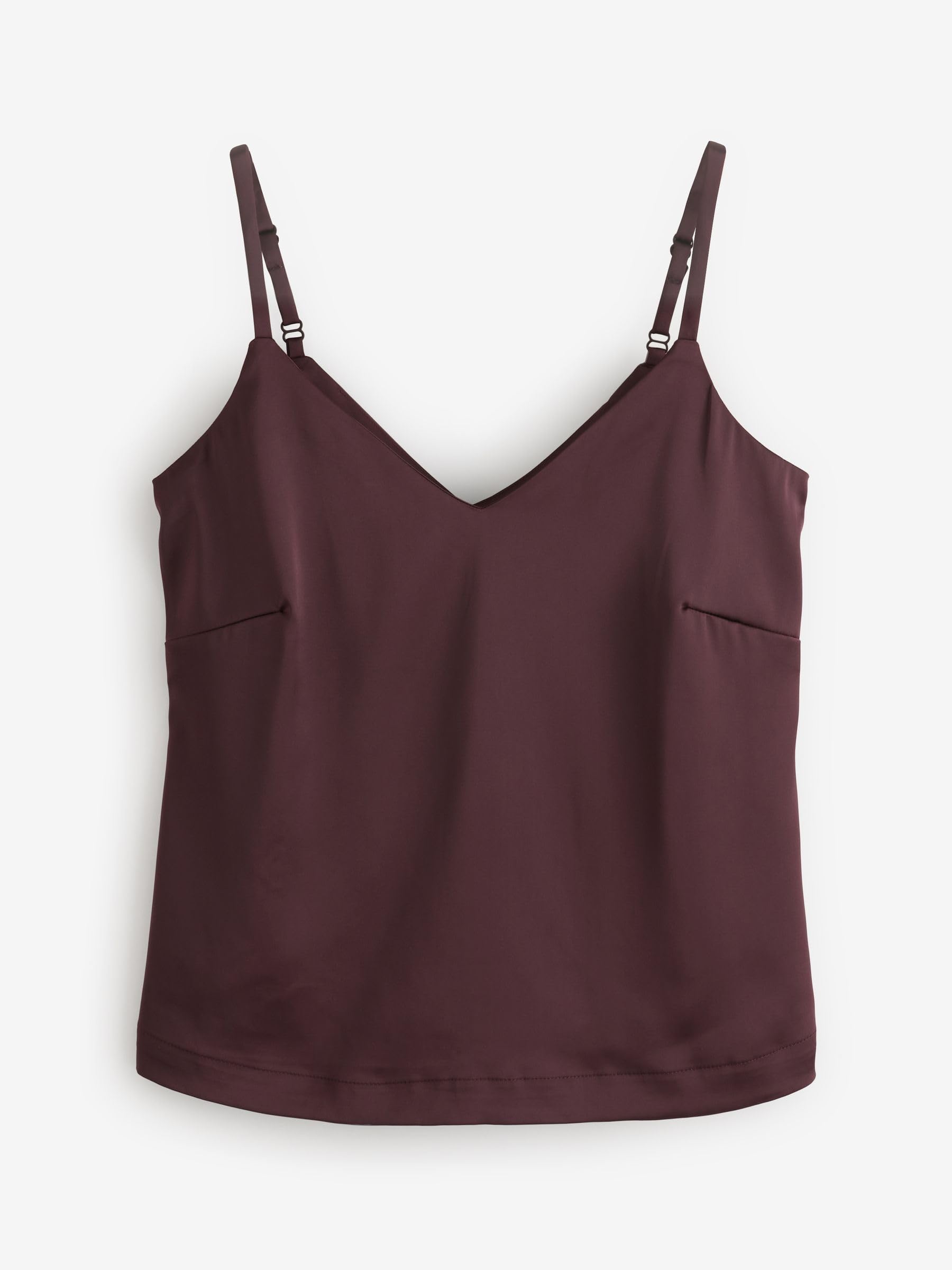 Geo Next The Set 2 top satin scollo a V nero mora