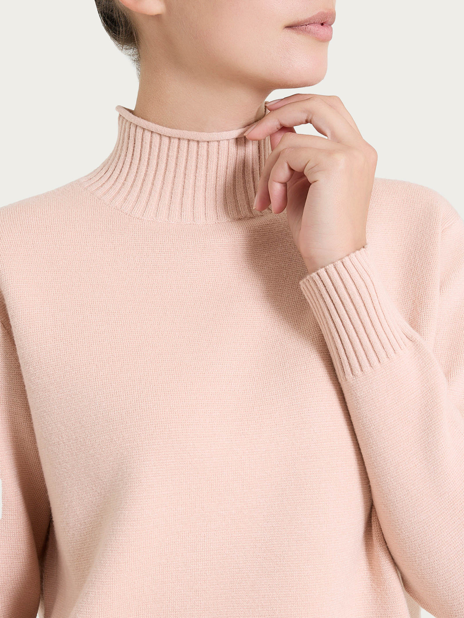 Ragno Super Soft Lupetto Maglia Donna Cameo Rose