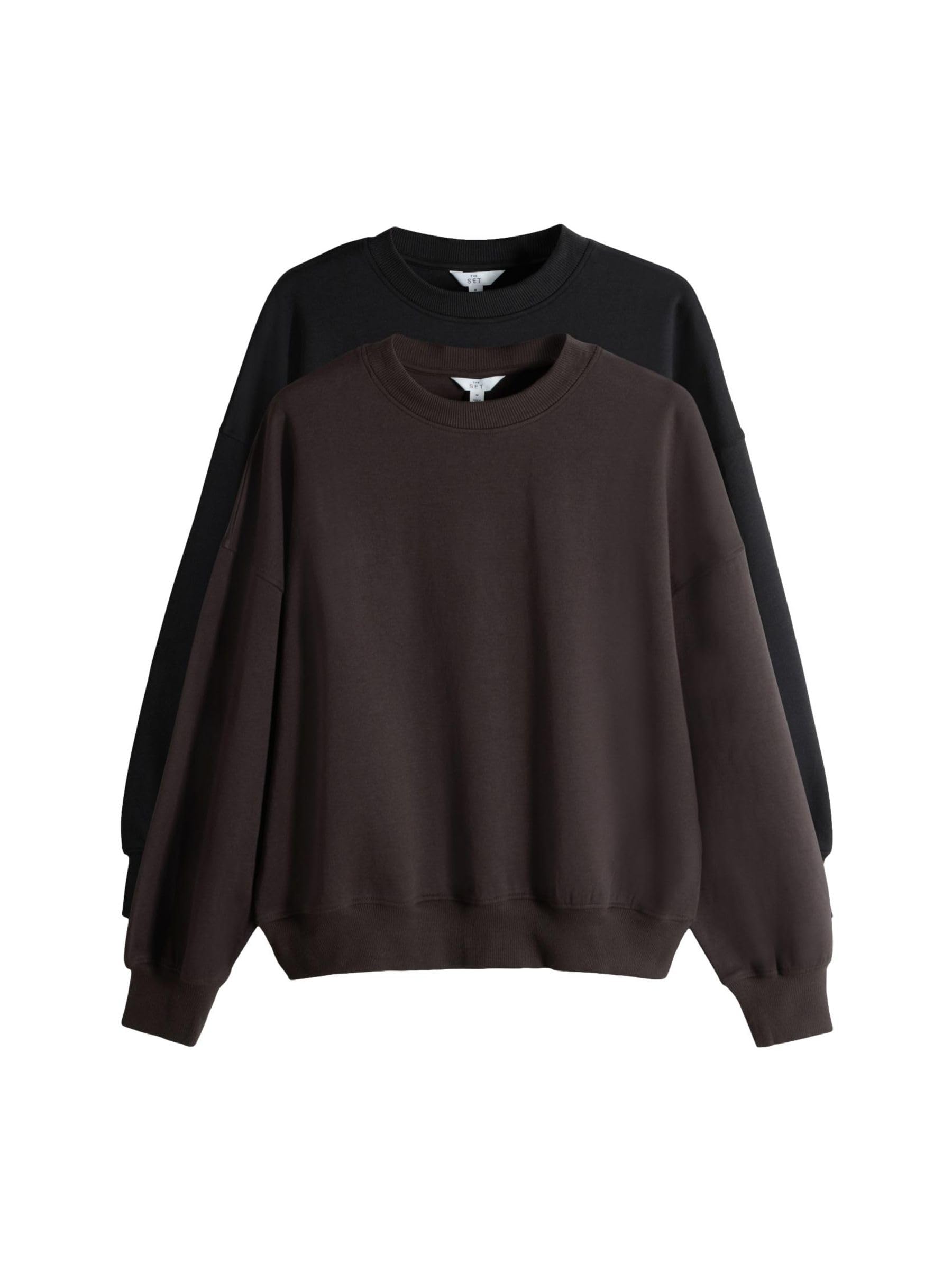 Geo Next The Set felpa donna girocollo 2 pezzi felpa pesante
