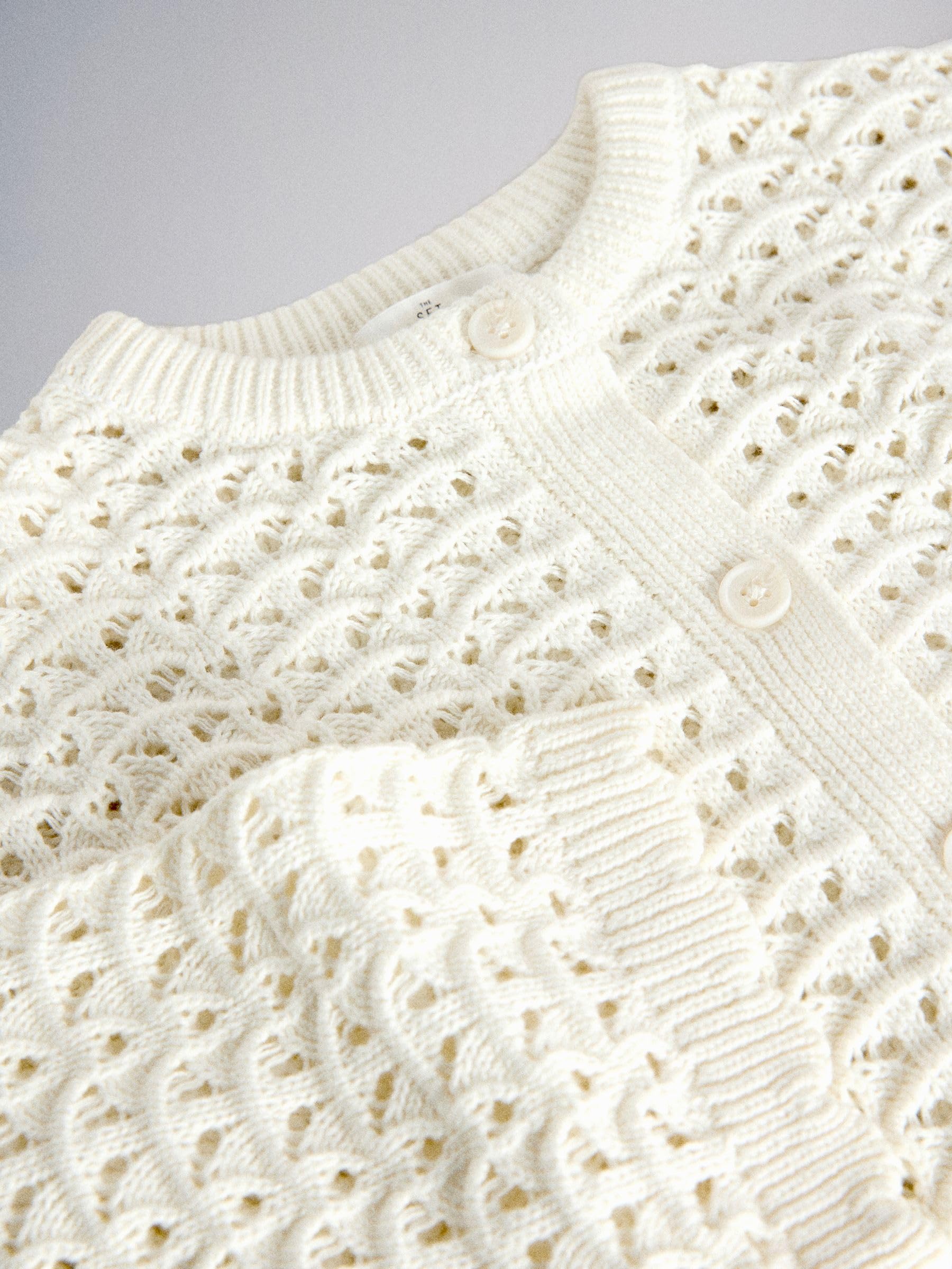 Next The Set cardigan e maglia cotone 2 pezzi bambina