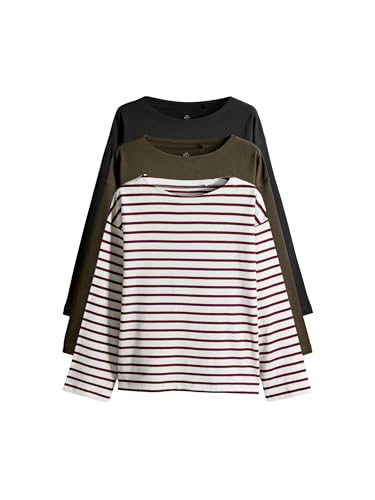 Geo Next The Set Maglie Collo Barca Manica Lunga 3 Pezzi S