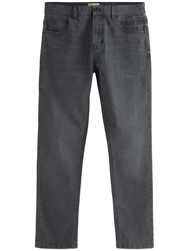 Next jeans uomo classico W38 L31 grigio carbone