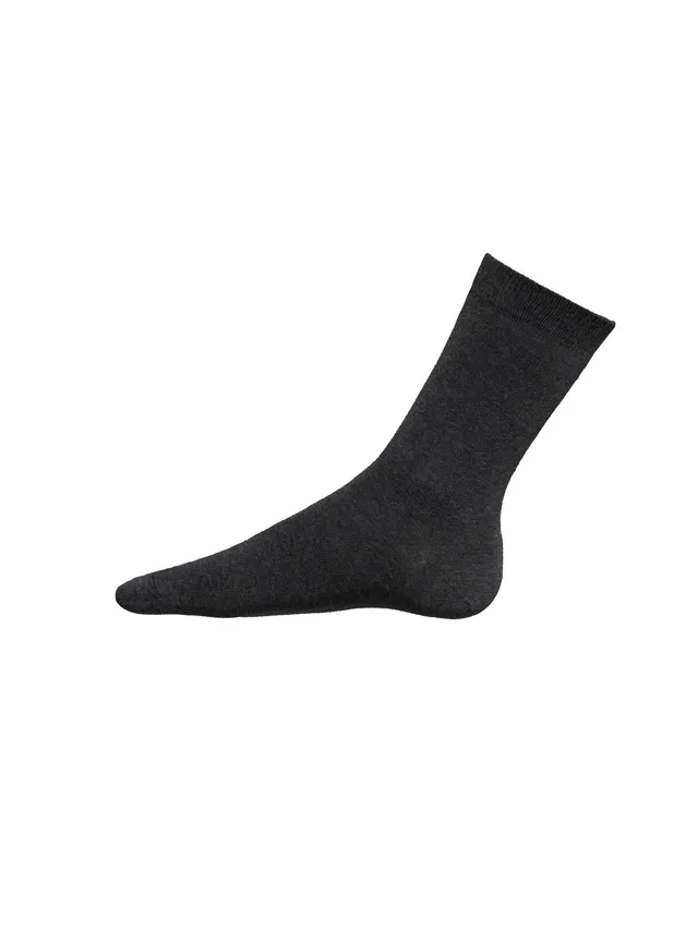 Ragno Easy Go Calza Corta caldo cotone calzini Antracite