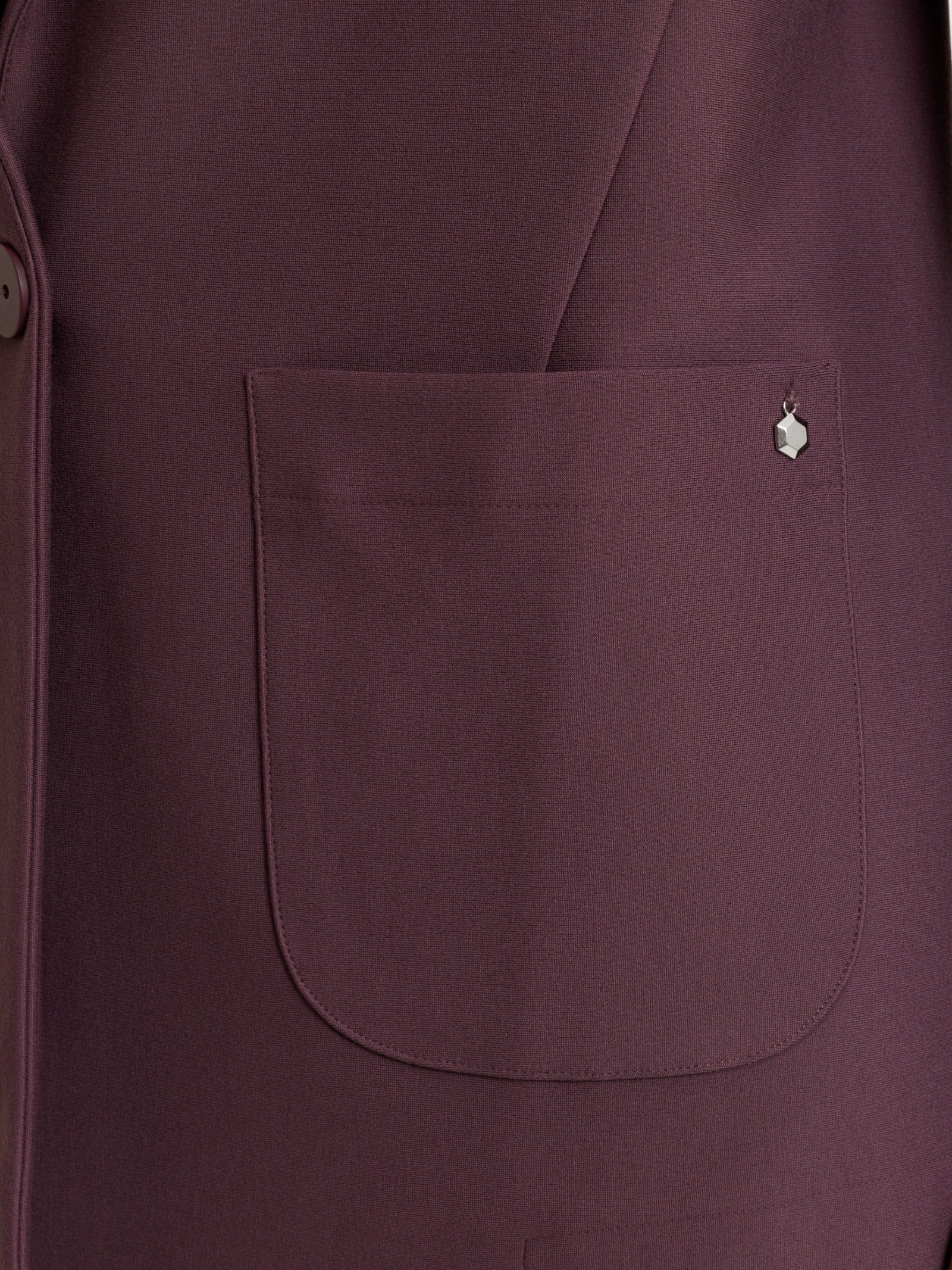 Ragno Compact Blazer Monopetto Huckleberry un bottone