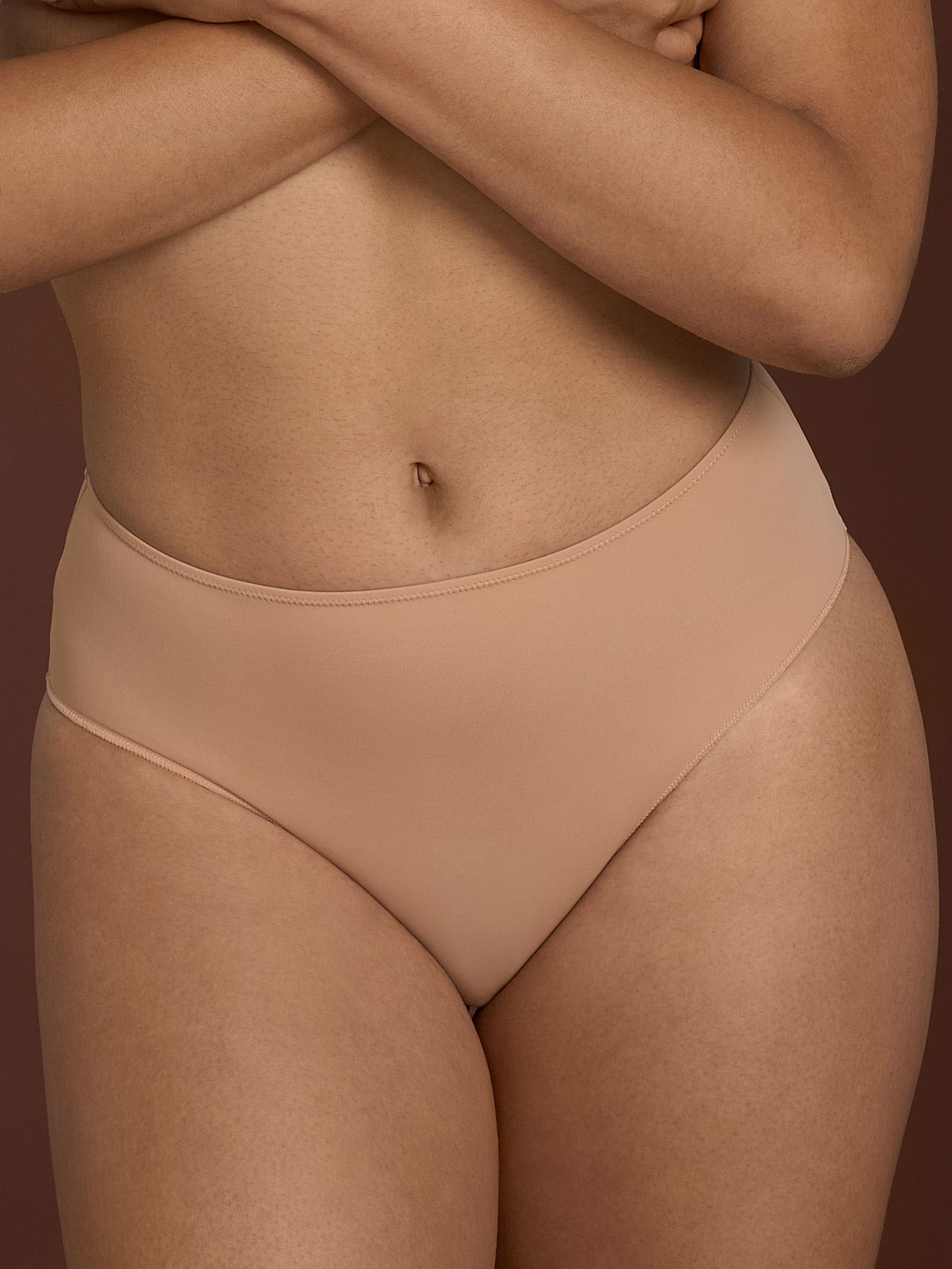 Ragno beYOUtiful Slip Alto Nougat Bipack Microfibra Contenitivo