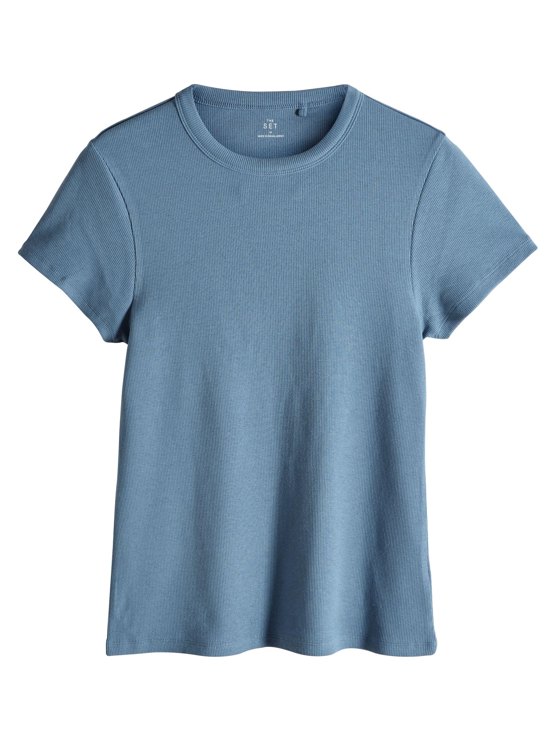 Next The Set 5 Magliette Costine donna maniche corte