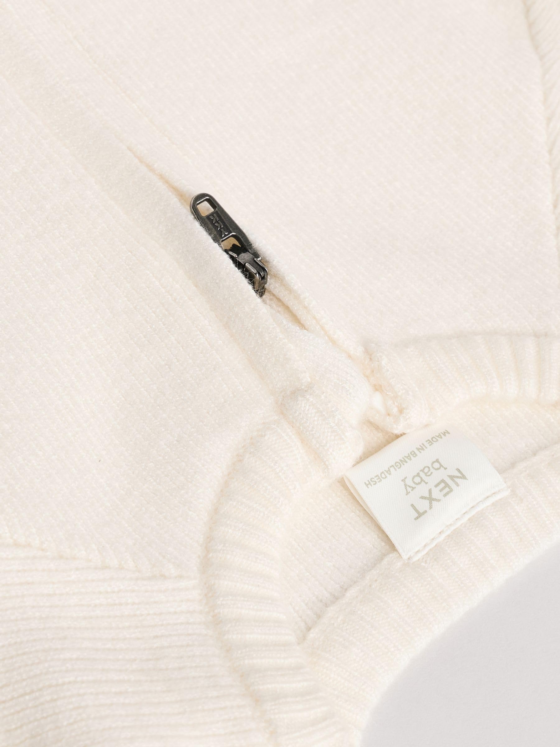 Next Cardigan Neonati Zip 12-18 Mesi Maglia