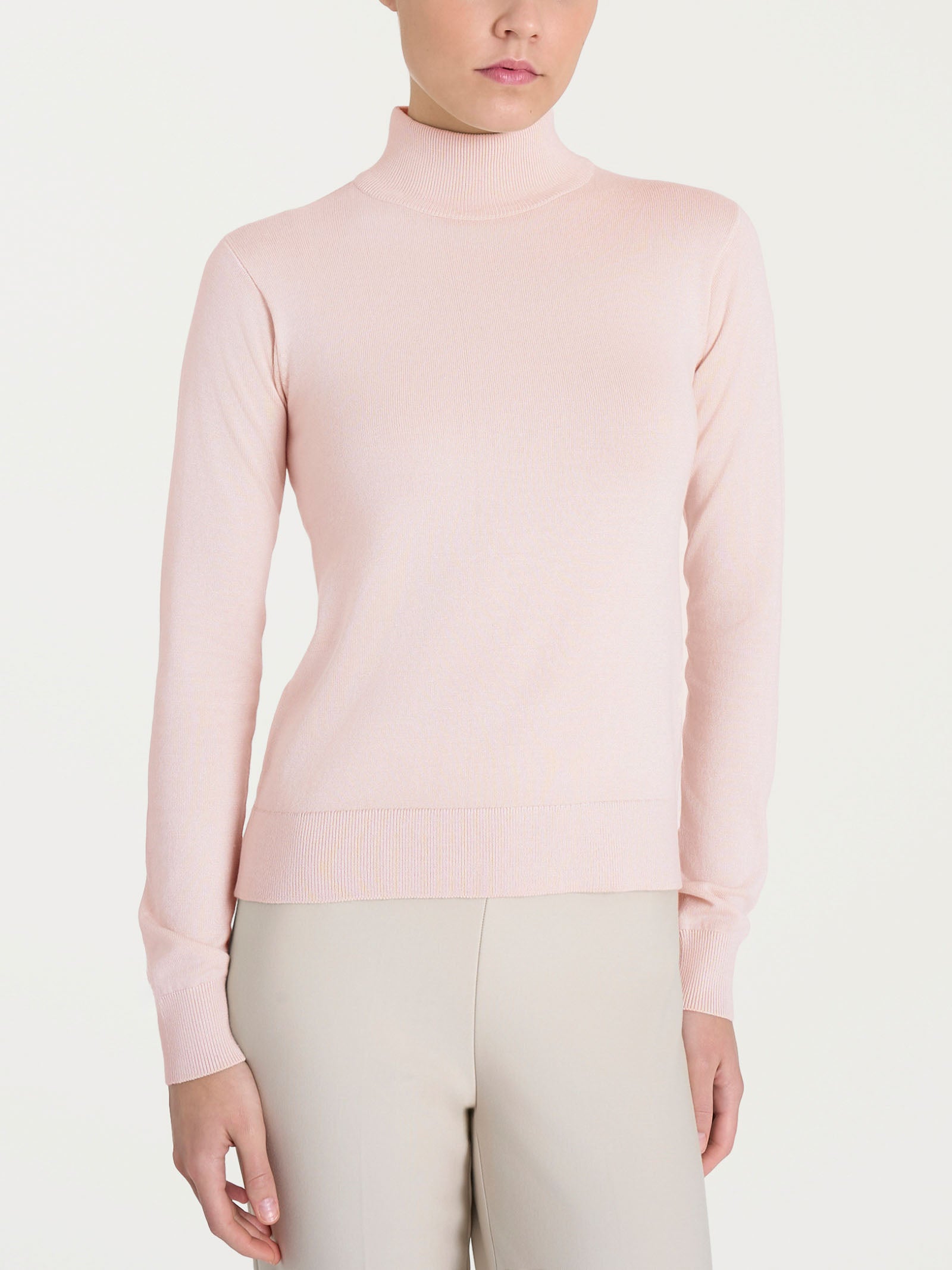Ragno Four Seasons Lupetto Cameo Rose in viscosa