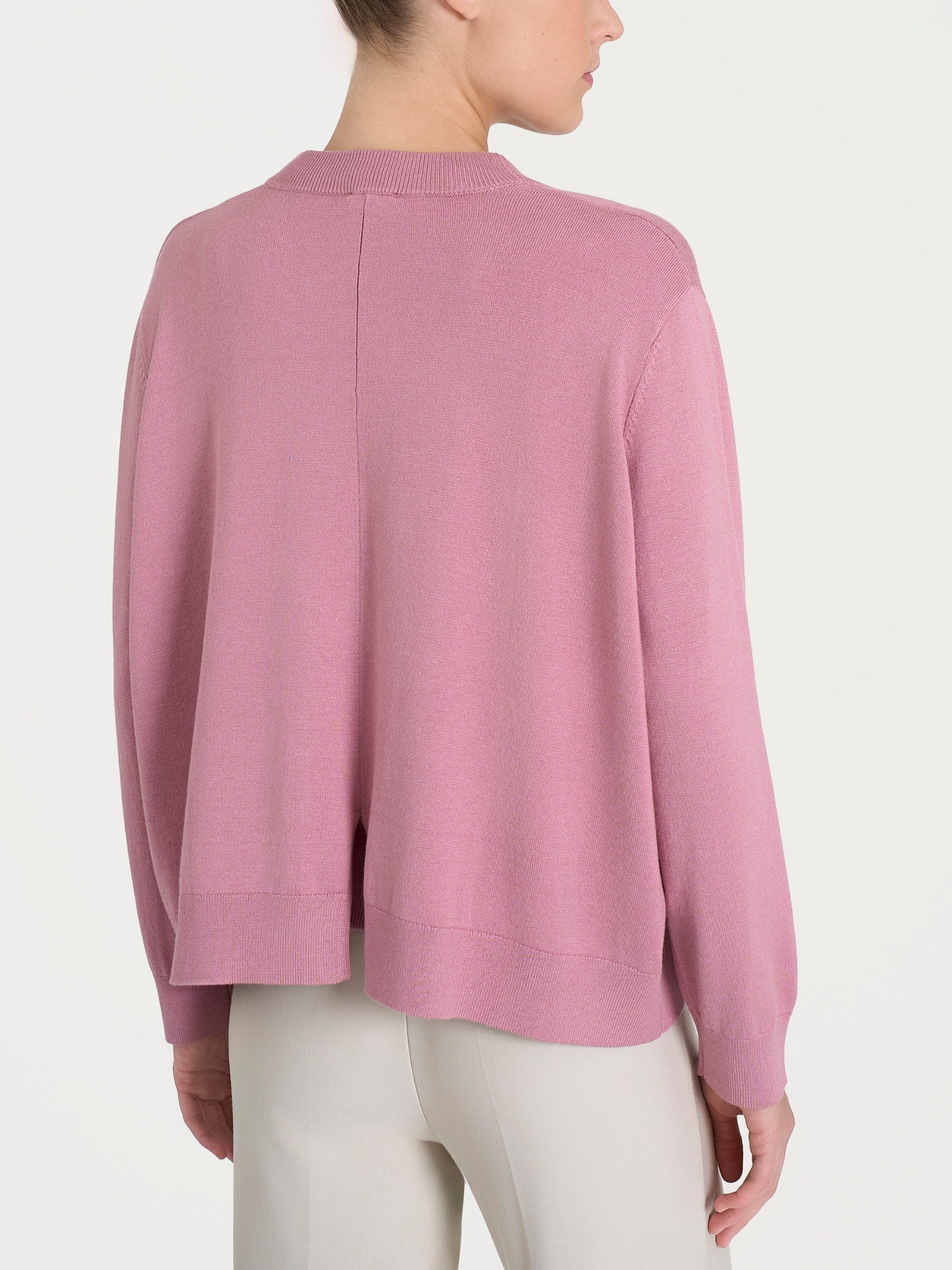 Ragno Four Seasons Cardigan Corto Lilas Viscosa