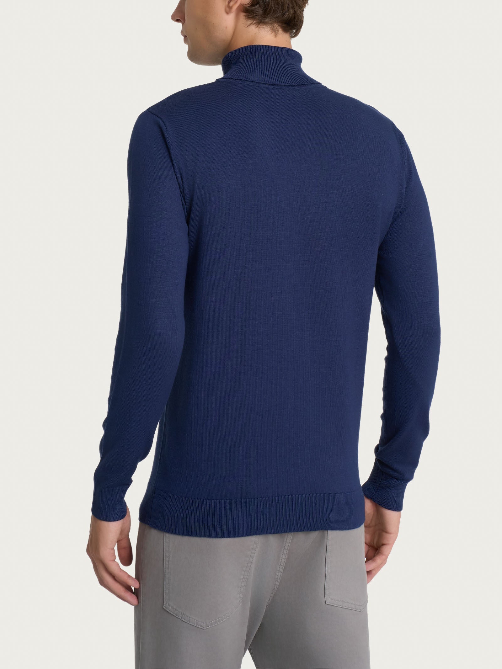 Ragno Four Seasons Dolcevita Uomo Blu Antipilling