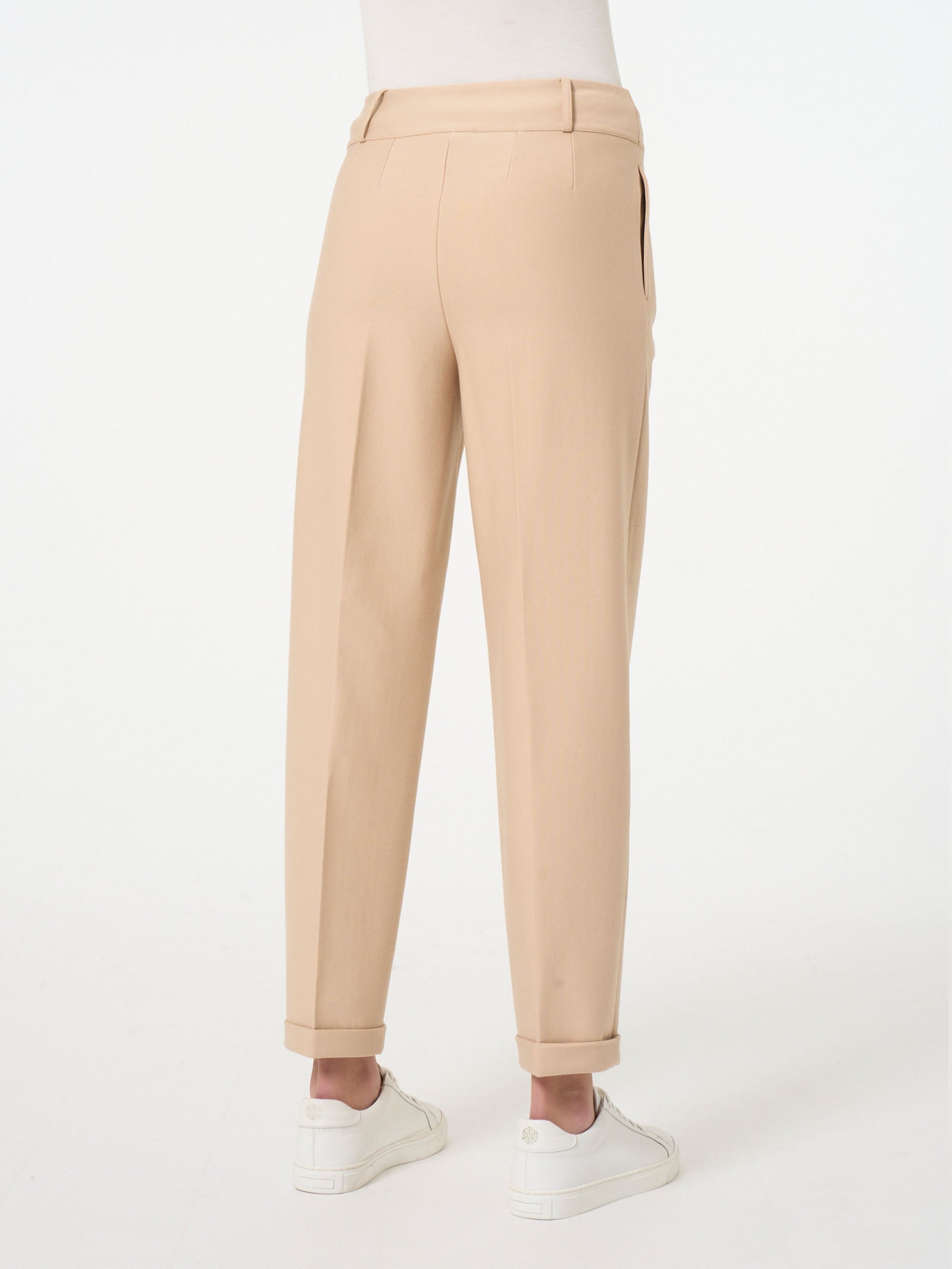 Ragno Compact Carrot pantalone donna Irish Cream elasticizzato