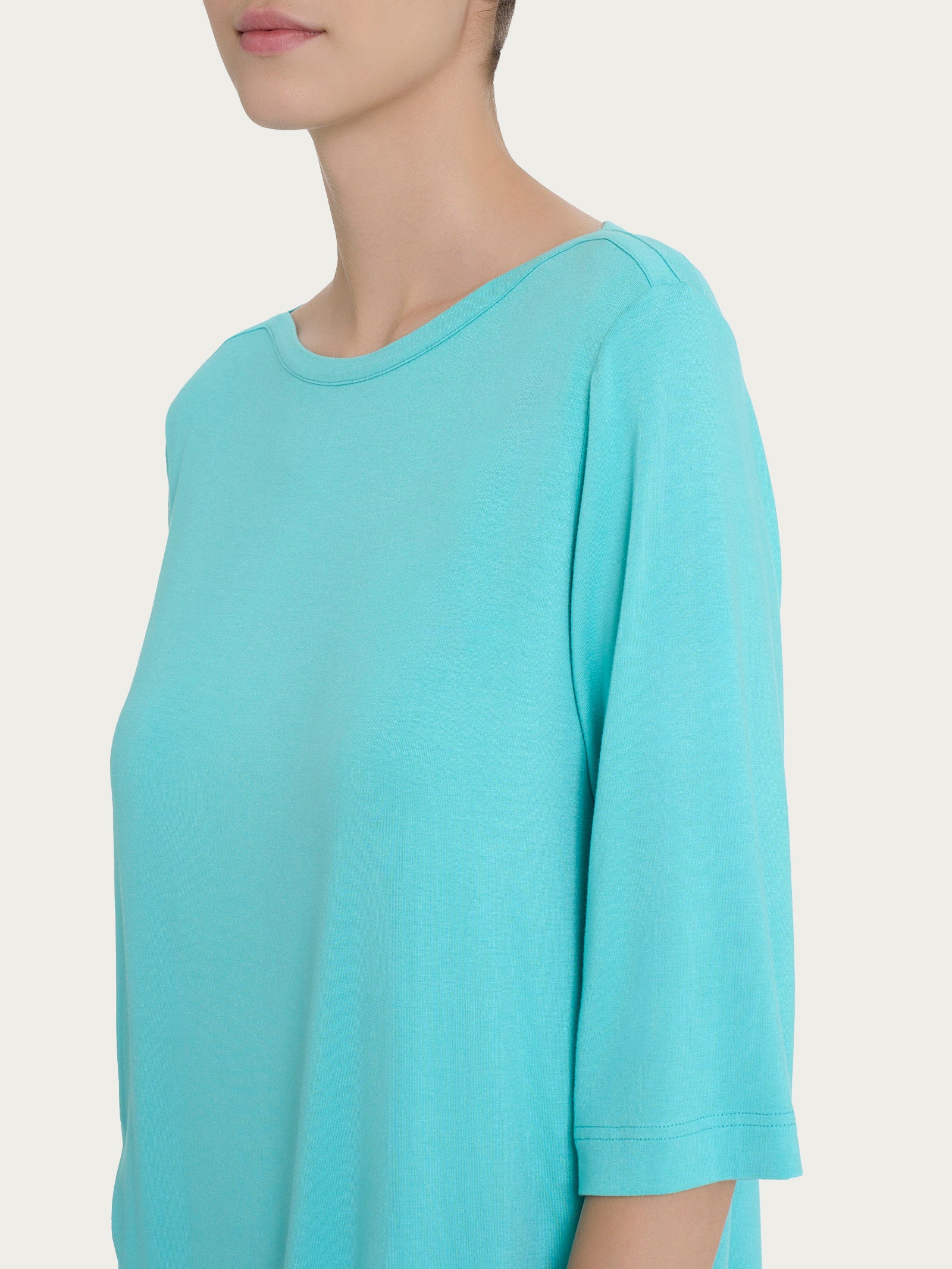 Ragno Viscosa Summer maglietta manica 3/4 pool blue jersey
