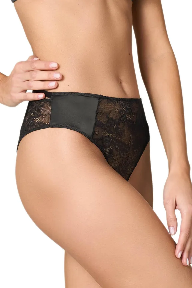 Goldenpoint Goth Coquette Brasiliana Pizzo Fianco Basso