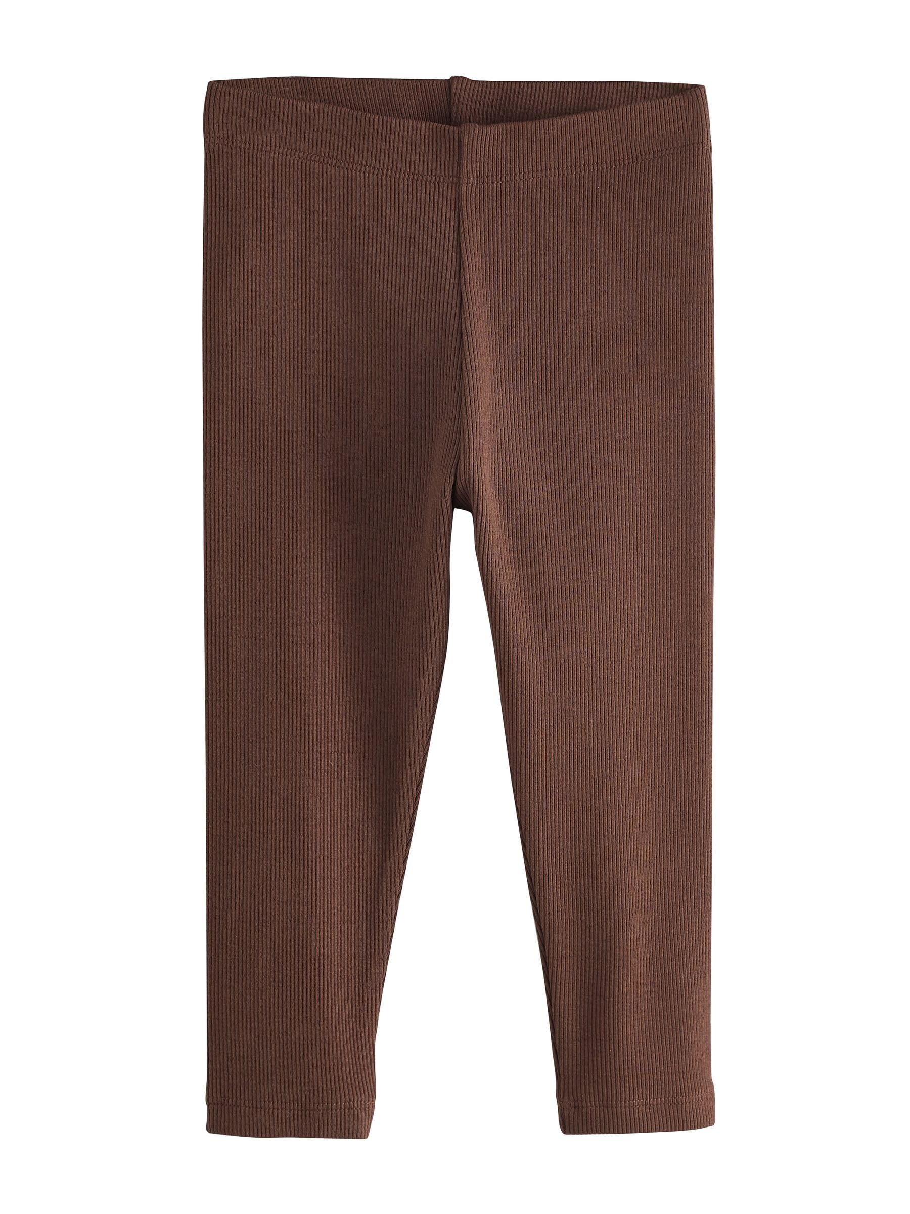 Next leggings bimbo a coste confezione 5 pezzi elasticizzati