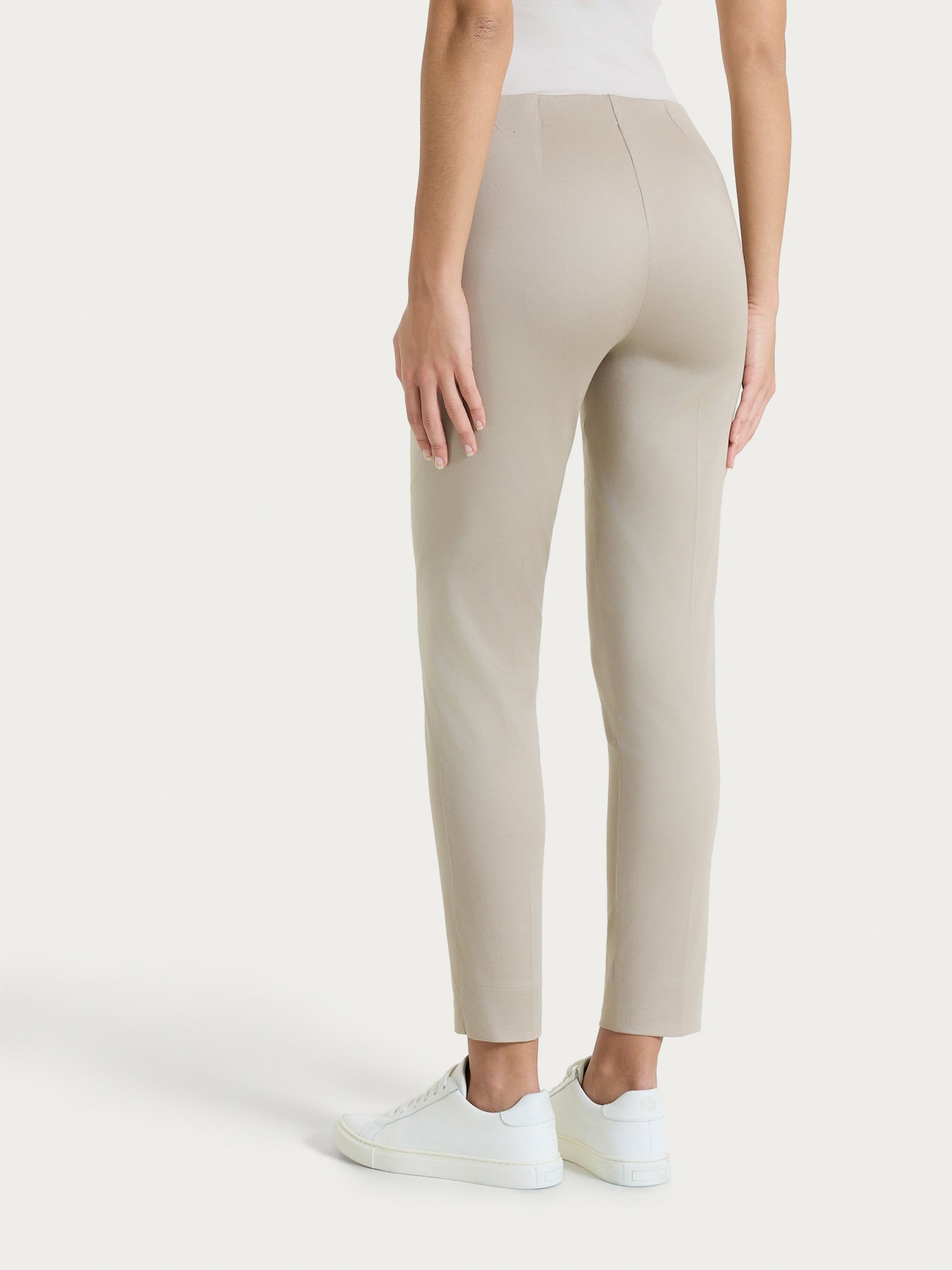 Ragno Satin Power Pantalone Capri Spacchetti Crockery cotone