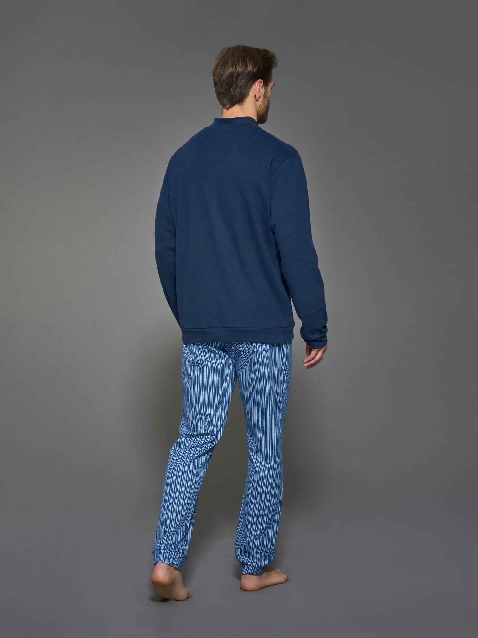 Ragno Jersey Cotone serafino pigiama navy blazer caldo