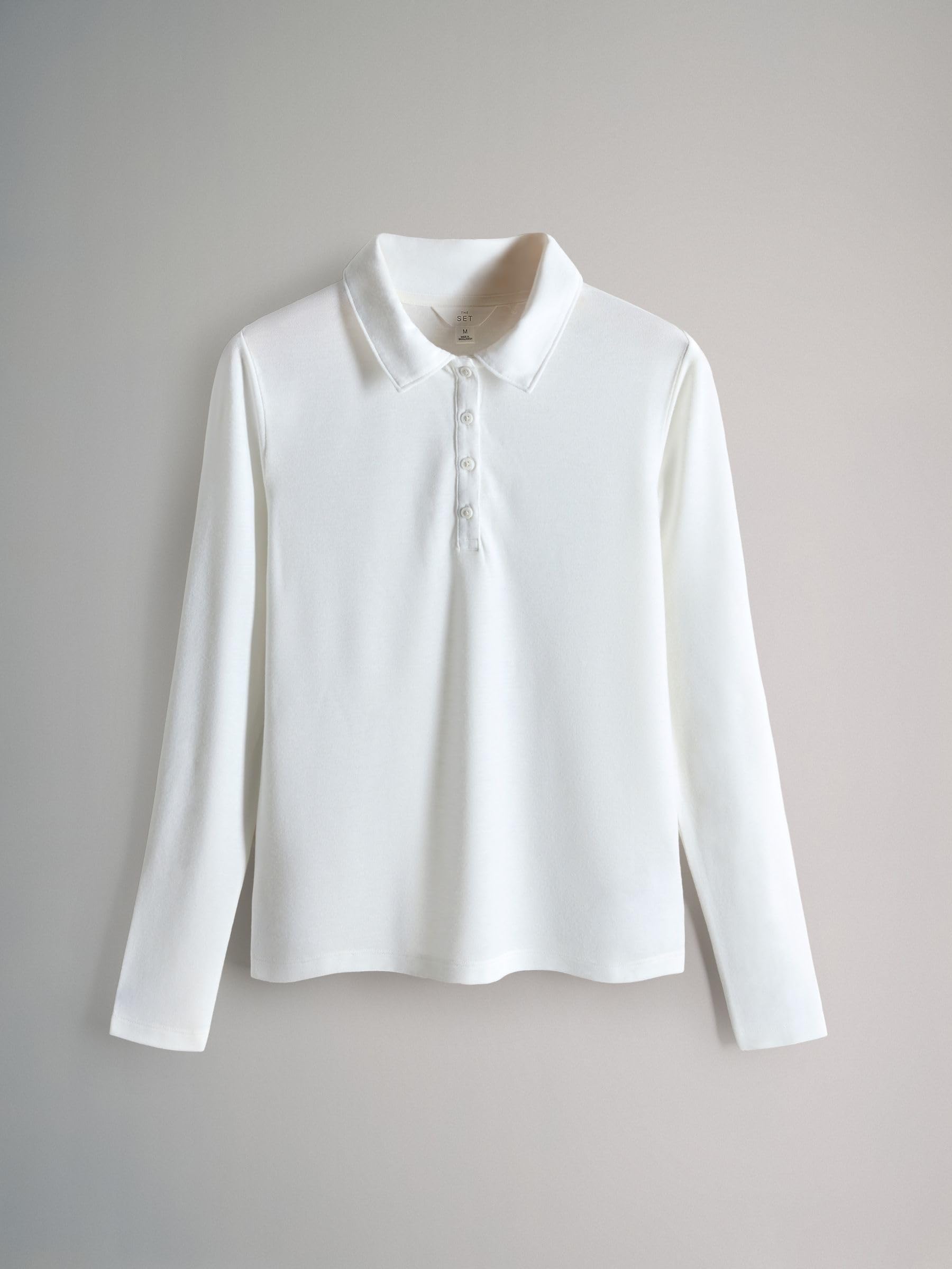 The Set polo donna maniche lunghe confezione 3 pz