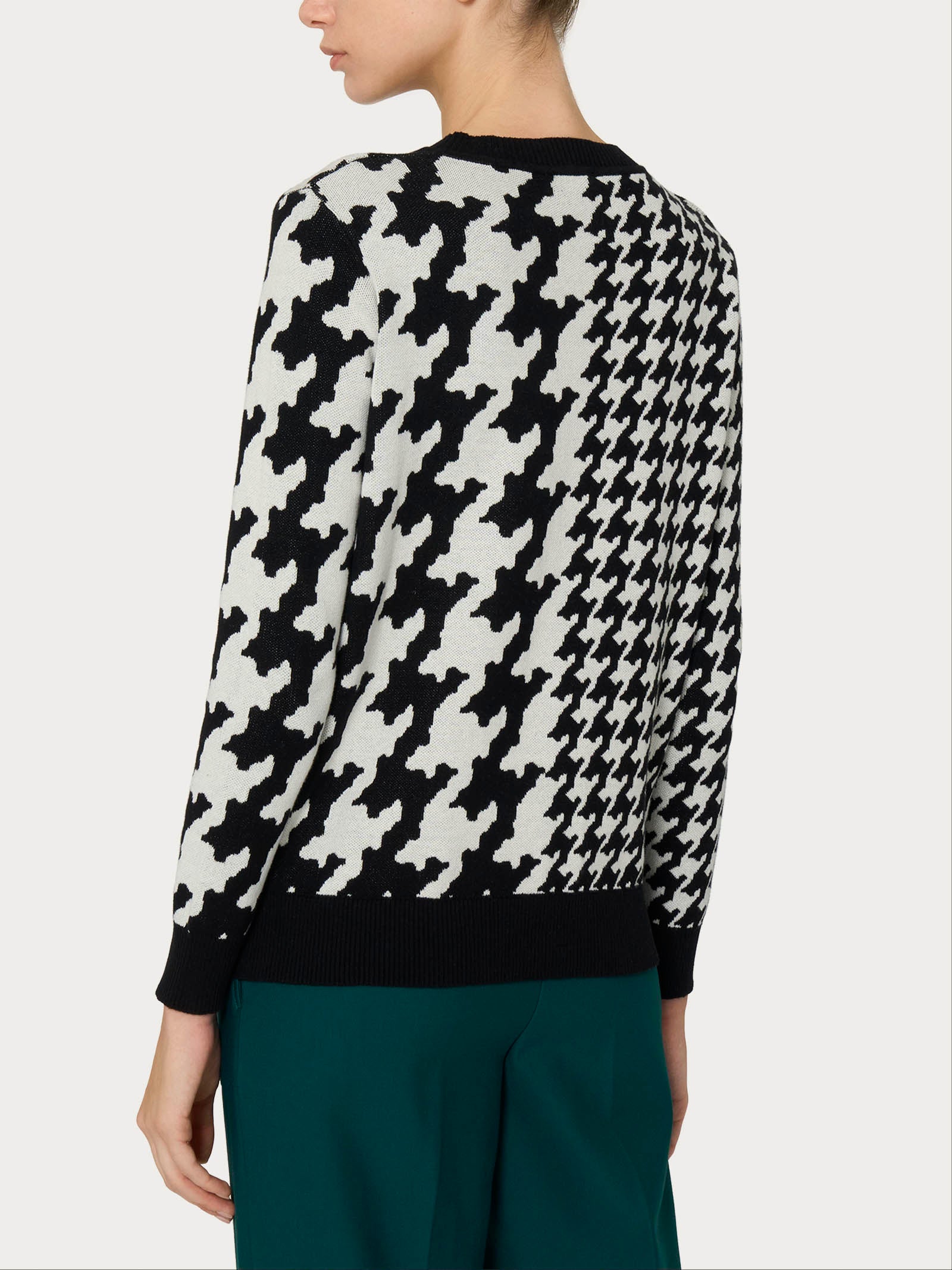 Ragno Winter Cotton Maglia girocollo Fant.Nero puro cotone