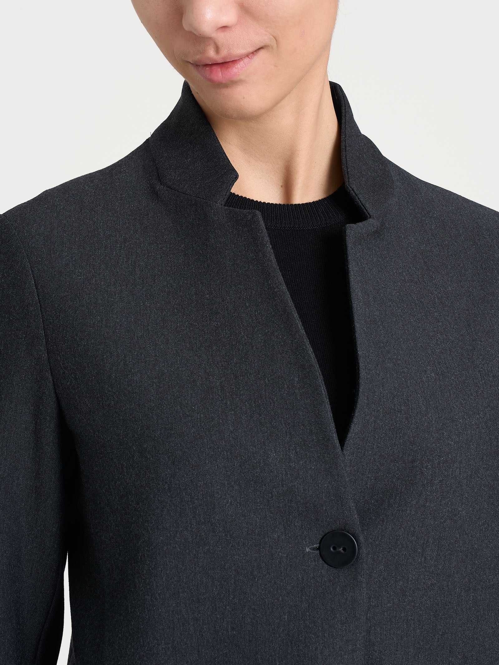 Ragno Compact blazer corto Oscuro regular