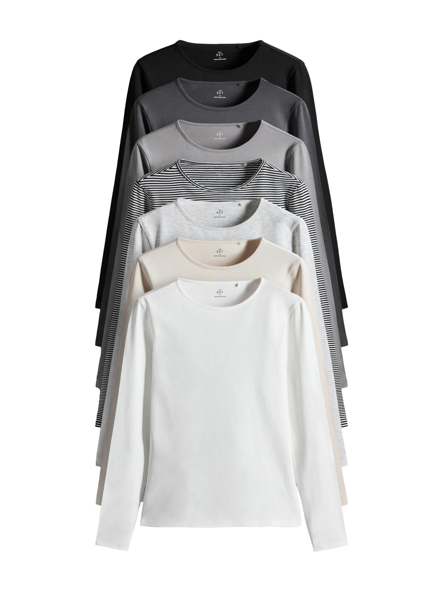 Geo Next The Set maglietta maniche lunghe cotone 7 pezzi