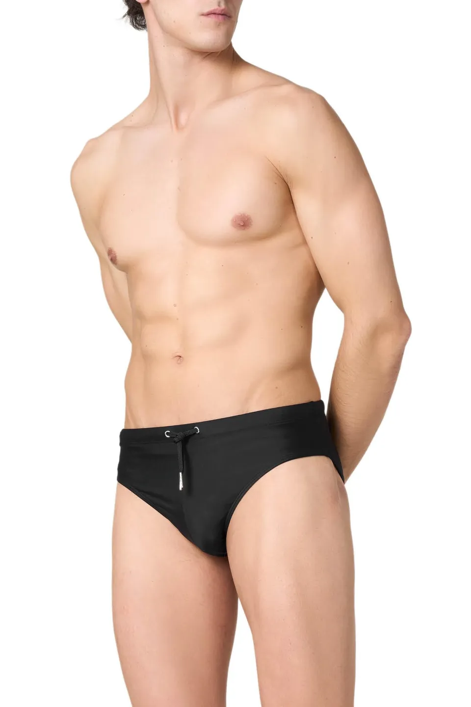 Goldenpoint Slip Mare Uomo Tinta Unita Blu Nero Microfibra