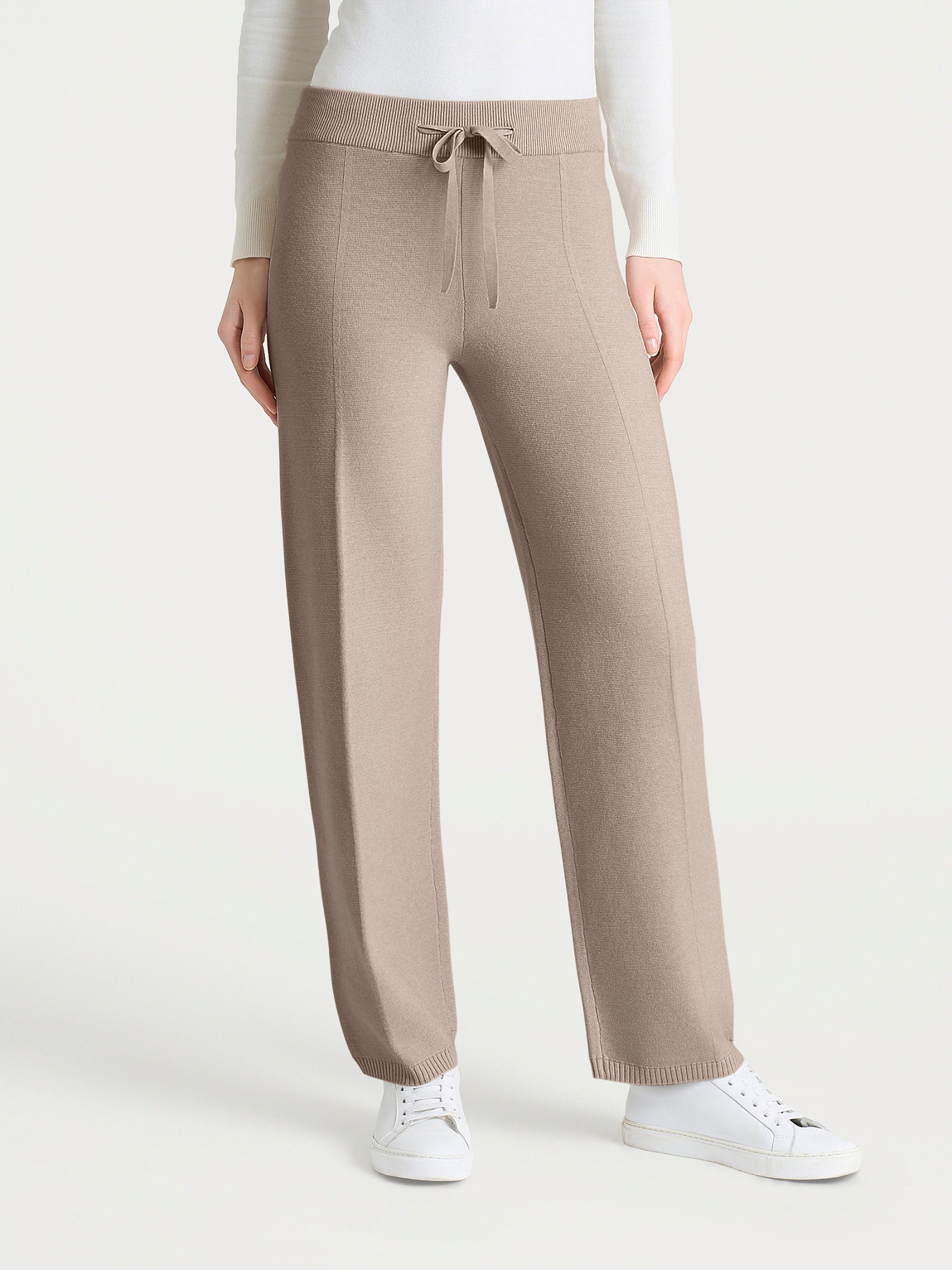 Ragno Super Soft Pantalone ampio viscosa Cammello