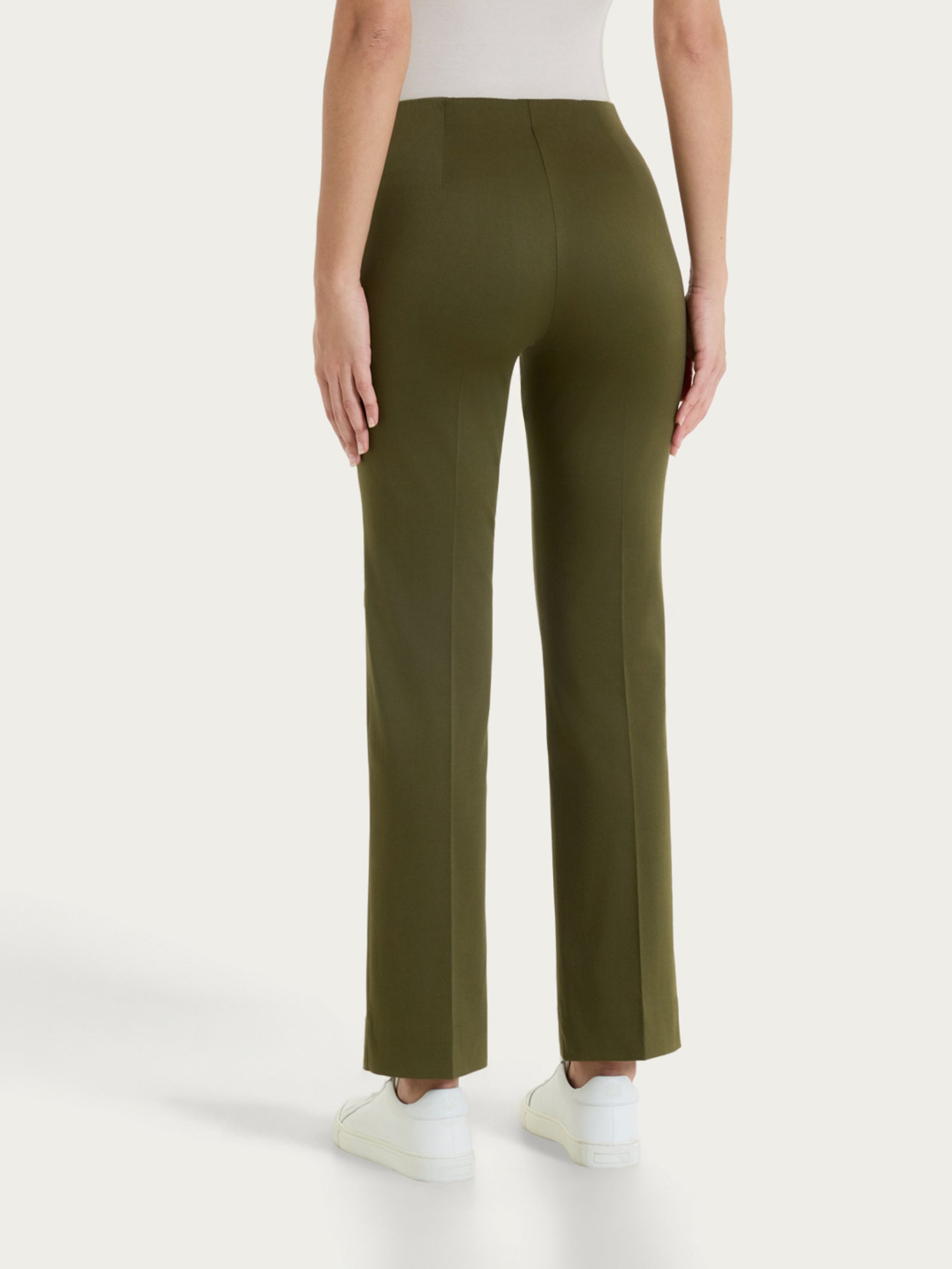 Ragno Satin Power Pantalone Capri Donna Dark Olive