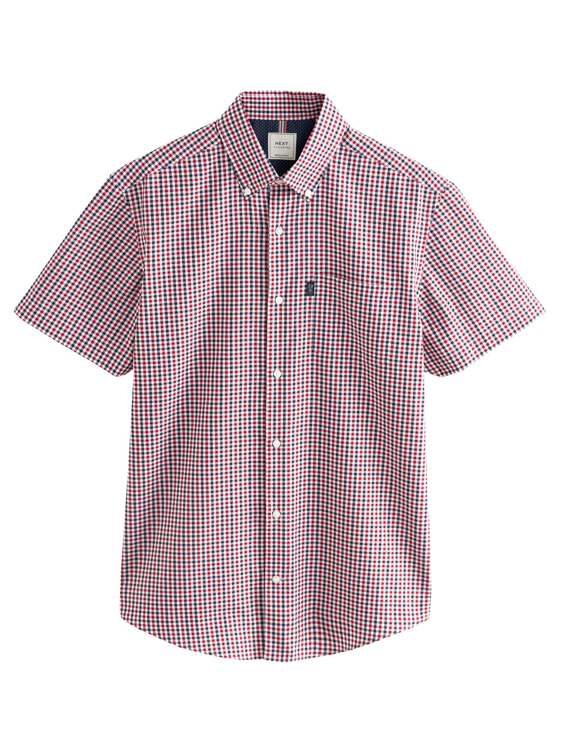 Geo Next camicia uomo oxford maniche corte regular fit