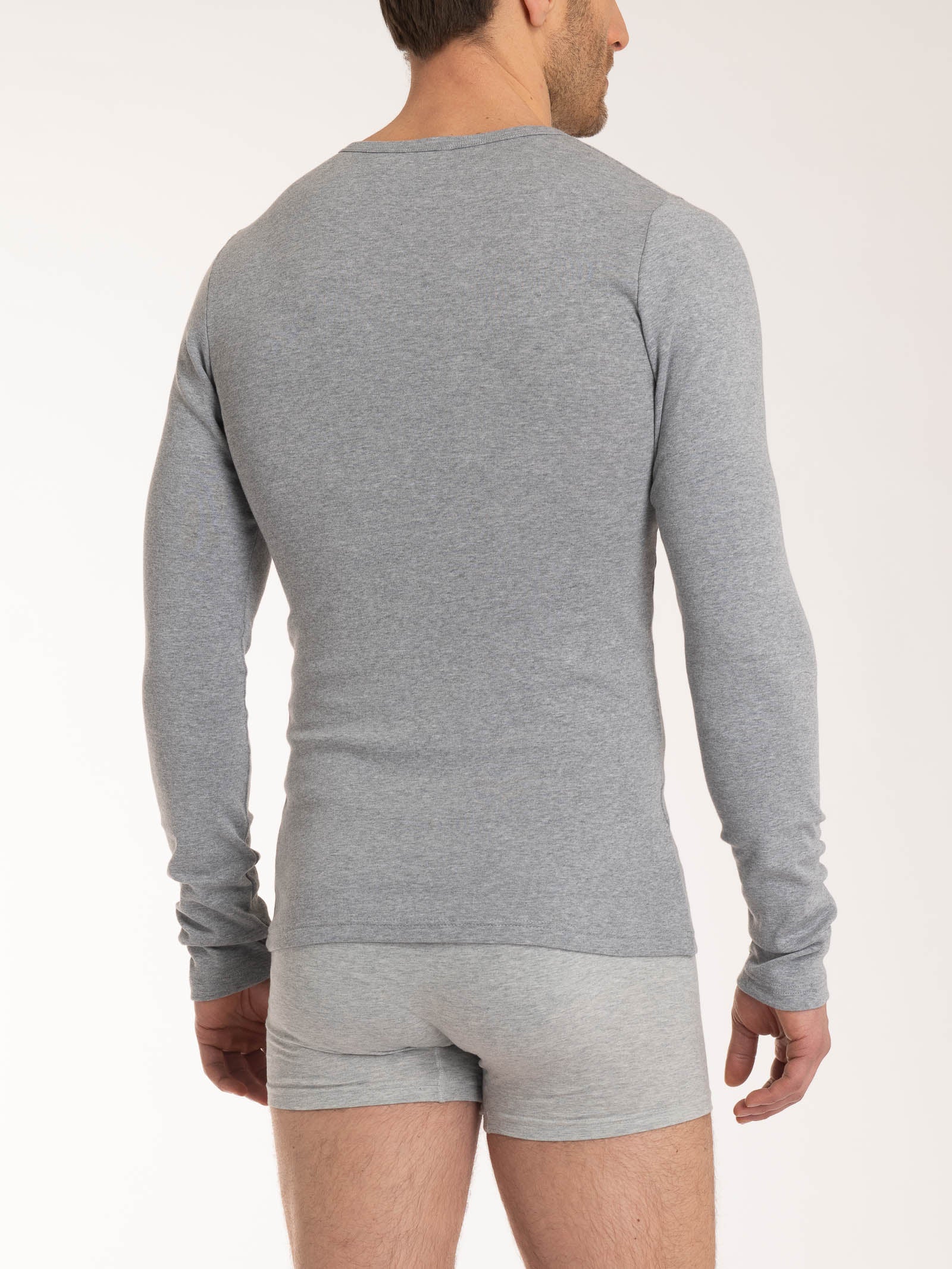 Ragno Maglia Girocollo Caldo Cotone Uomo Vapore Mel