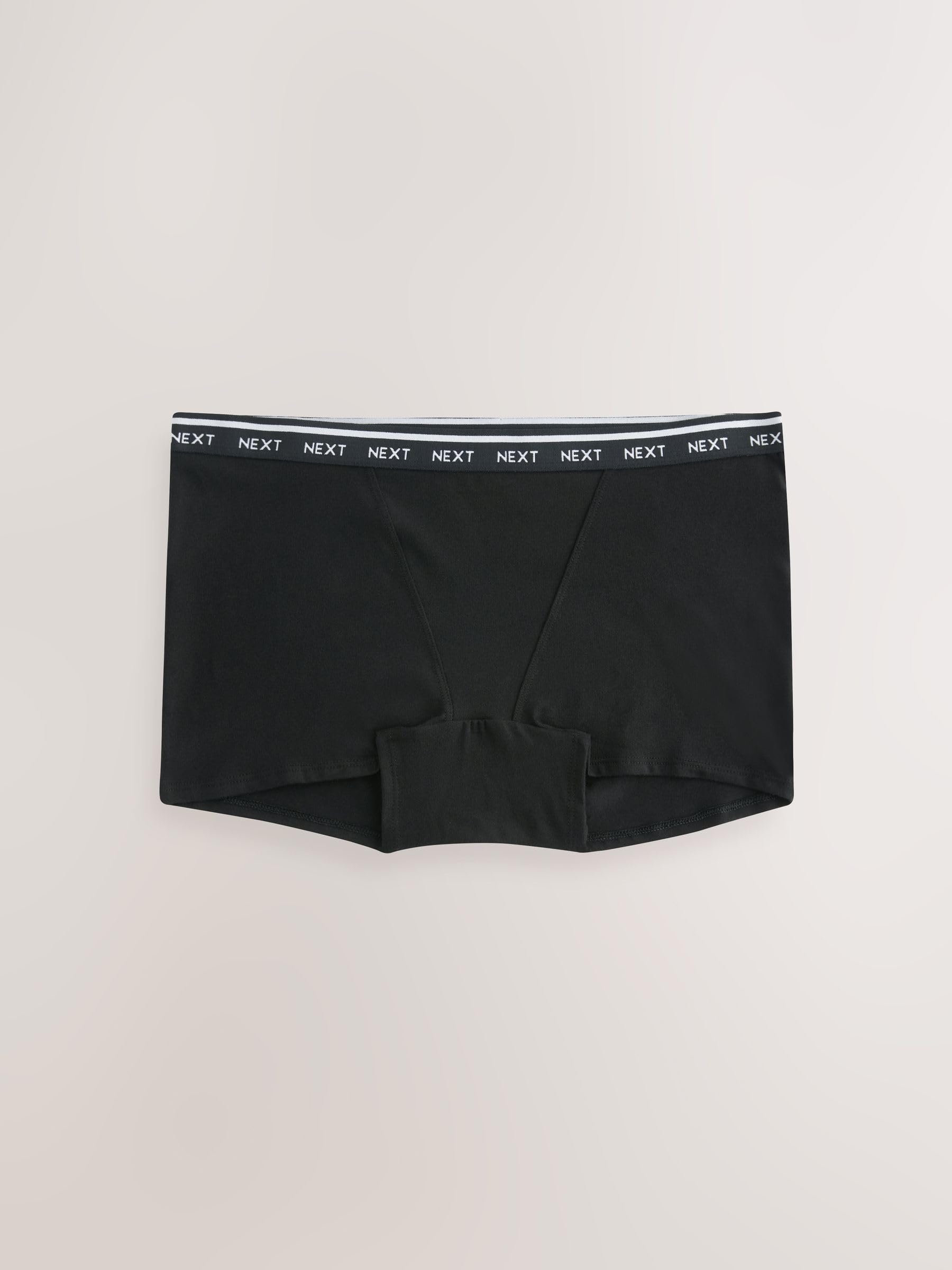 Next boxer donna slip logo neri 4 pezzi taglia 38