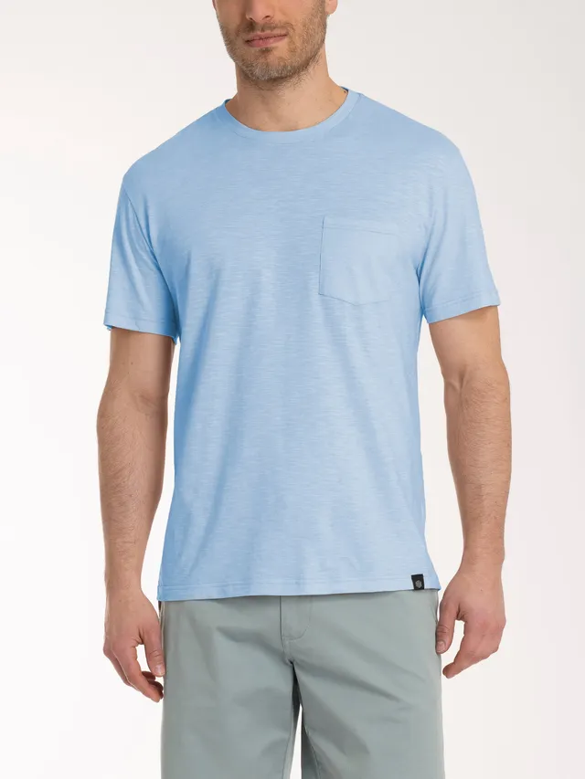 Ragno Jersey Cotone t-shirt girocollo Dusty Blue