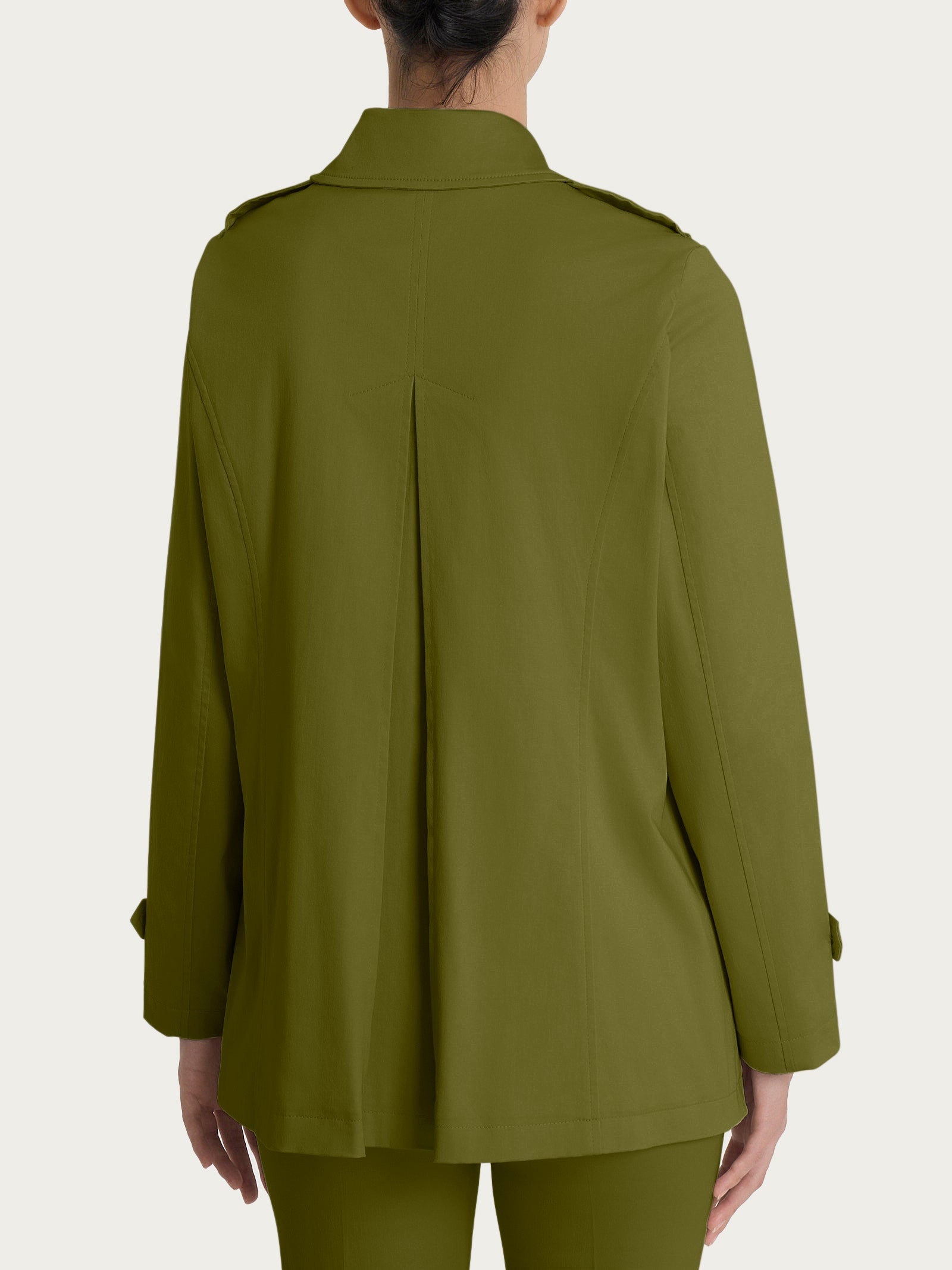 Ragno Satin Power Trench Lungo Sphagnum Idrorepellente