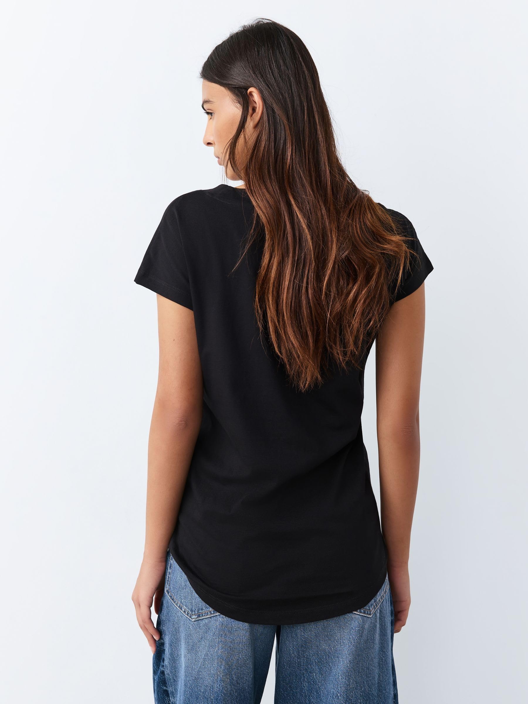 Geo Next T-Shirt Donna Manica Aletta XL 7 Pezzi Cotone