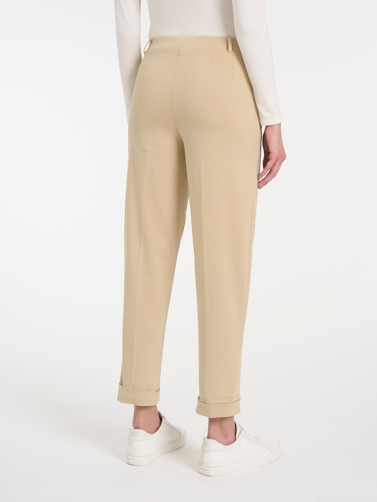 Ragno Compact Light Pantalone Carota pantaloni Irish Cream