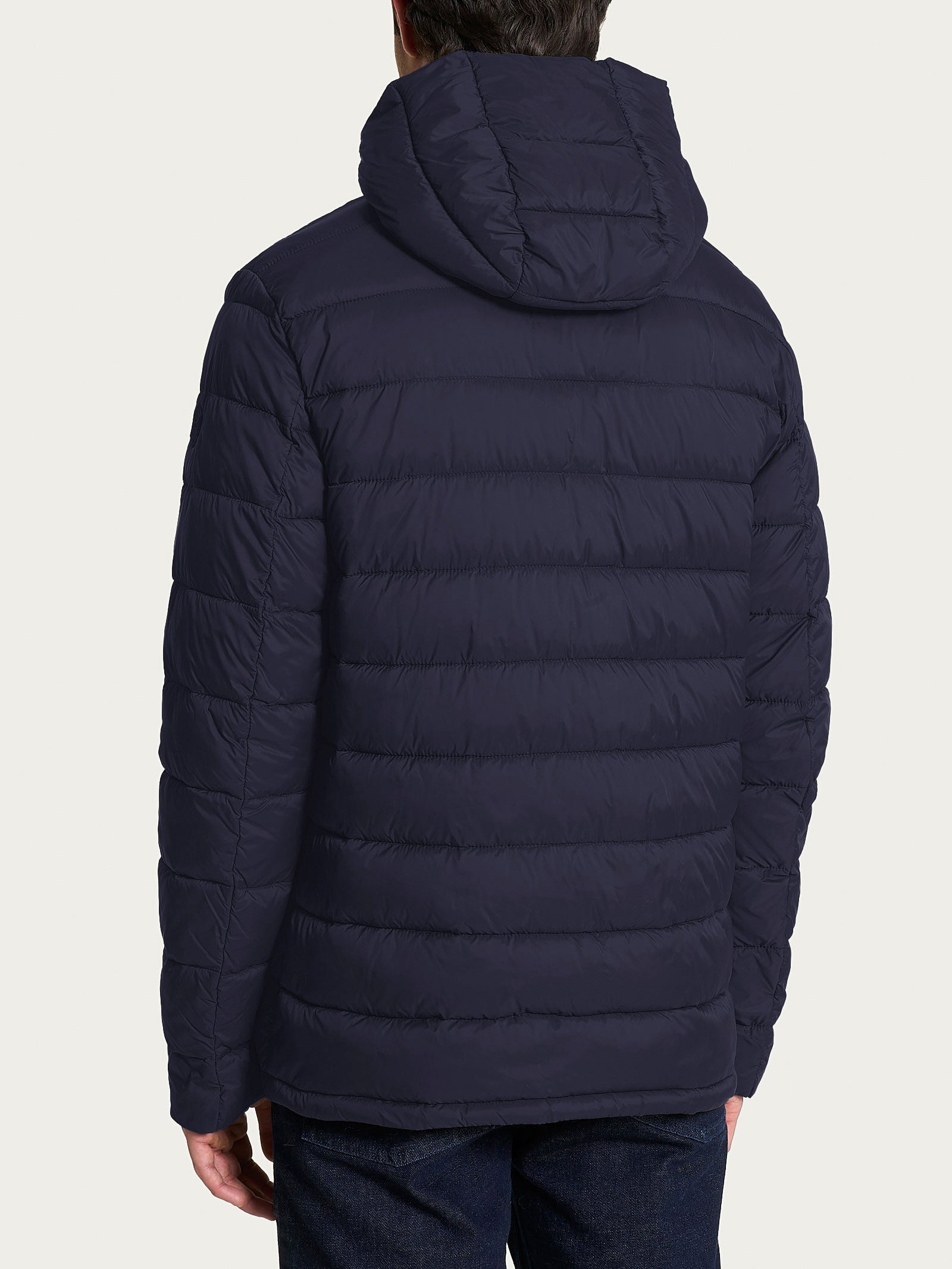 Ragno Vegan Down piumino cappuccio uomo Outer Space