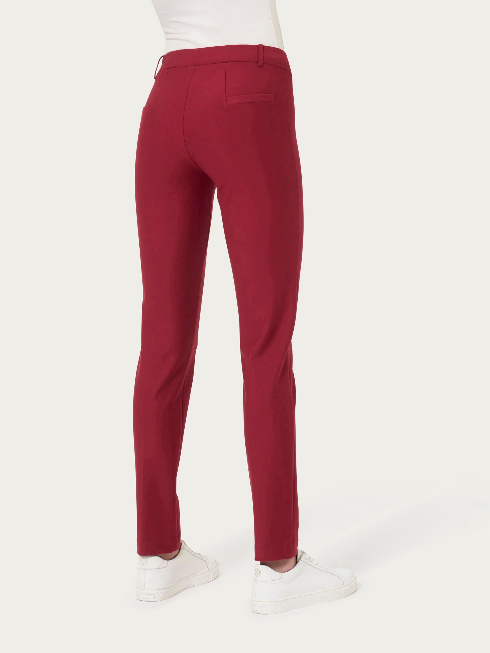 Ragno Compact pantalone sigaretta donna tibetan red