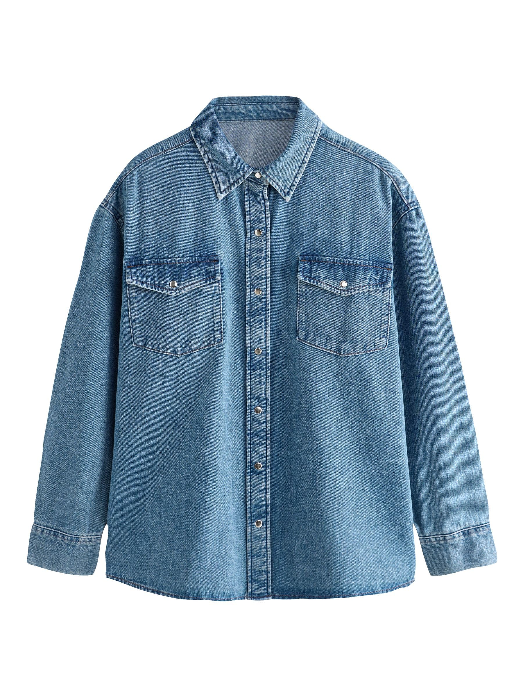 Next The Set Camicie Jeans Donna 2 Pezzi Cotone